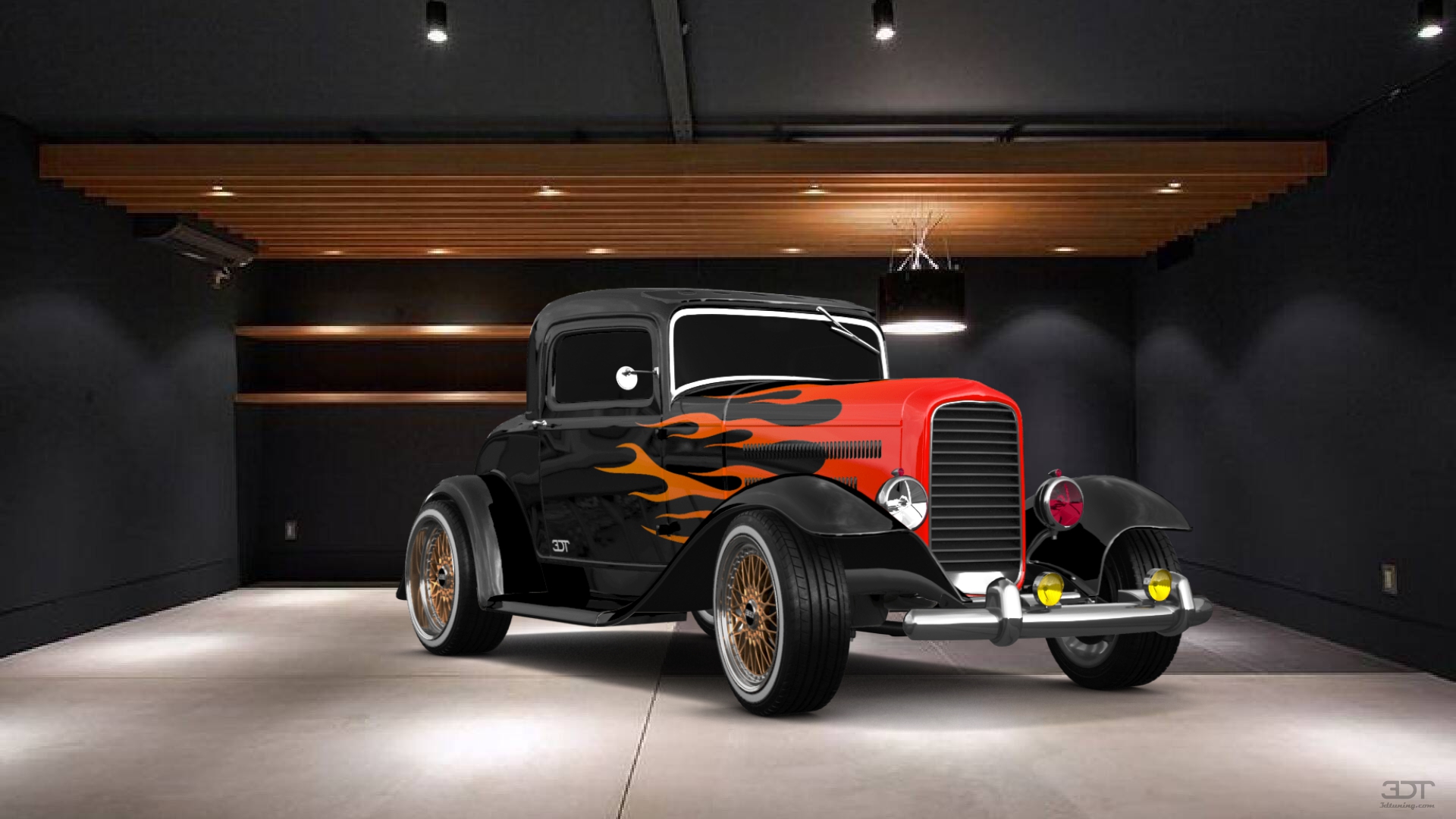 Ford Model B Deluxe 2 Door Coupe 1932