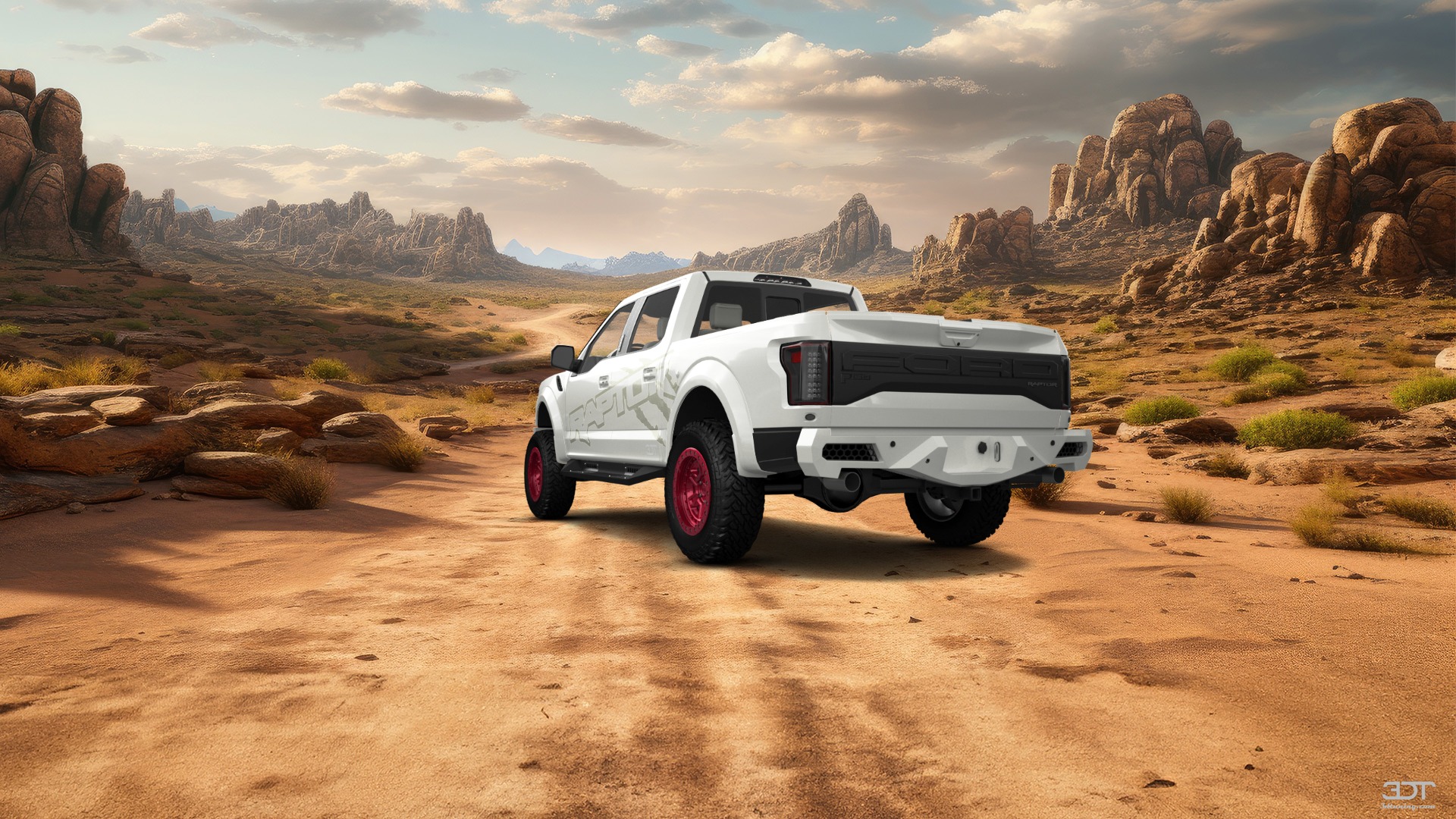 Ford F-150 Raptor 4 Door pickup truck 2017