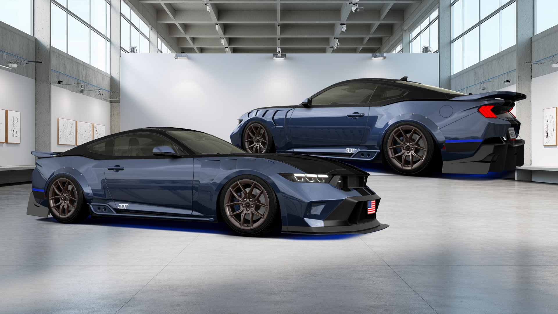 Ford Mustang 2 Door Coupe 2024 tuning