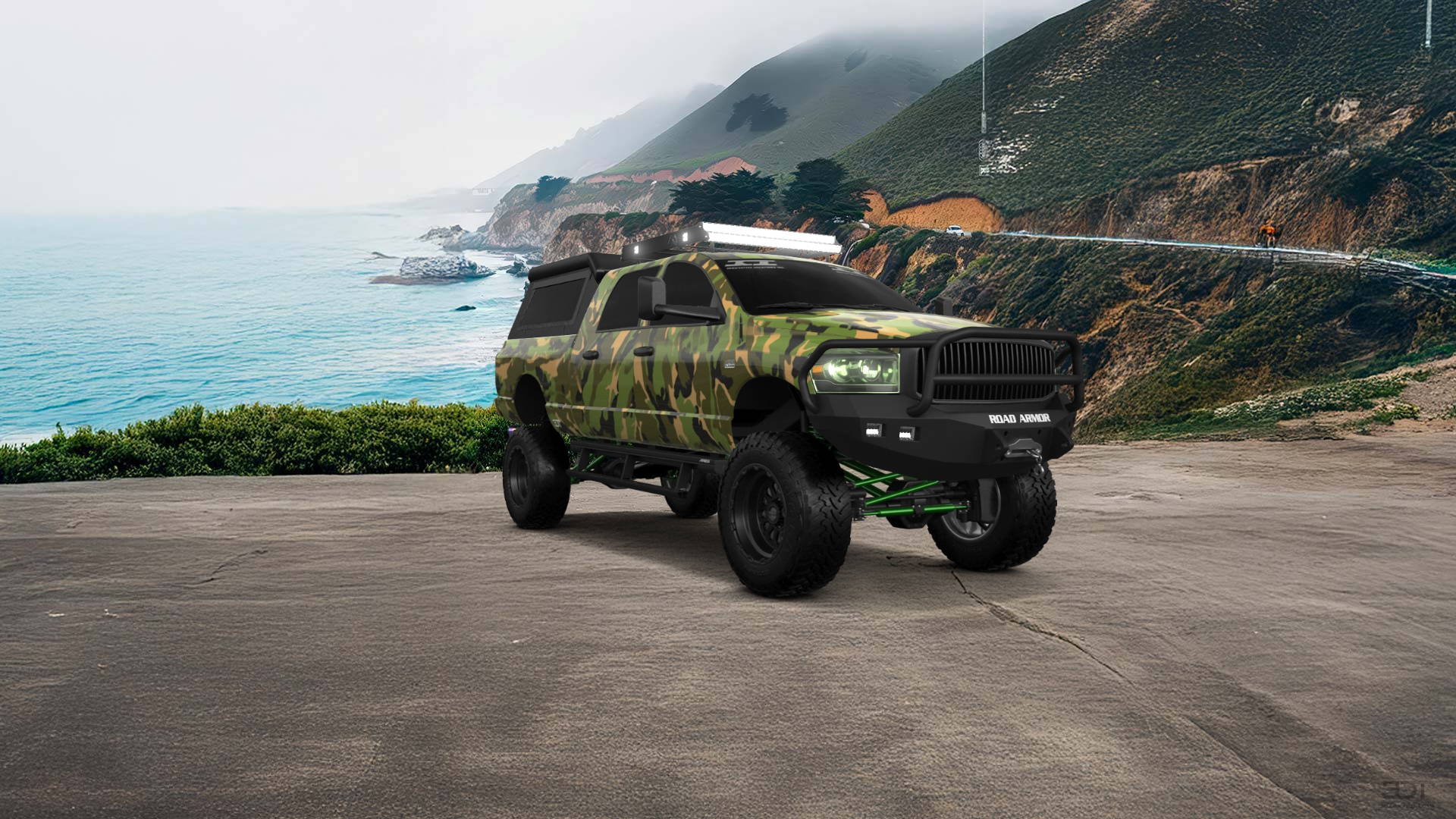 Dodge Ram 2500 4 Door pickup truck 2007 tuning