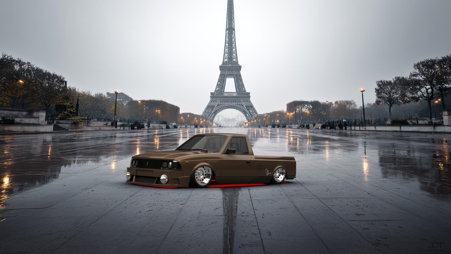 Moskvich 2335 Pickup 1993 tuning