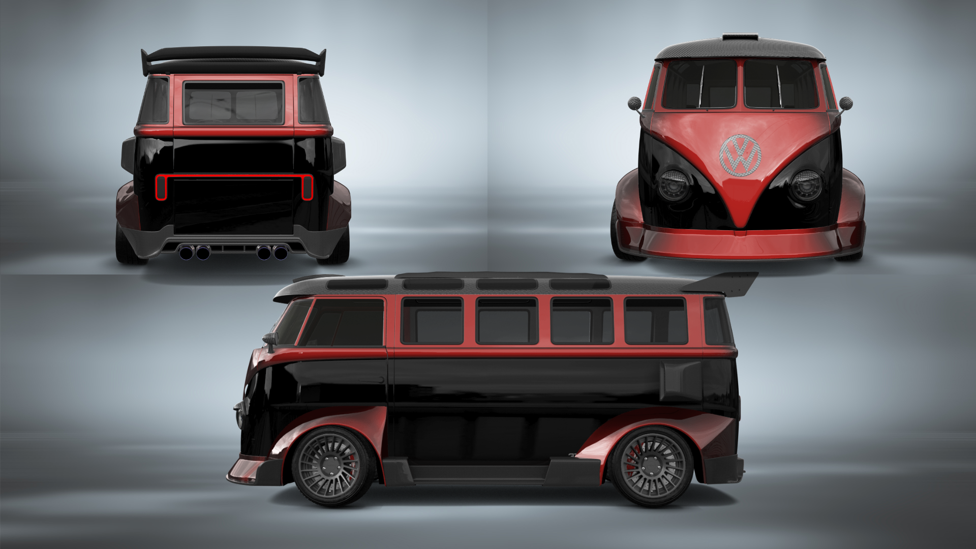 Volkswagen T1 Van 1950 tuning