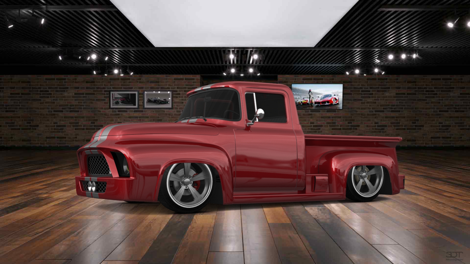 Ford F-100 2 Door truck 1956 Images