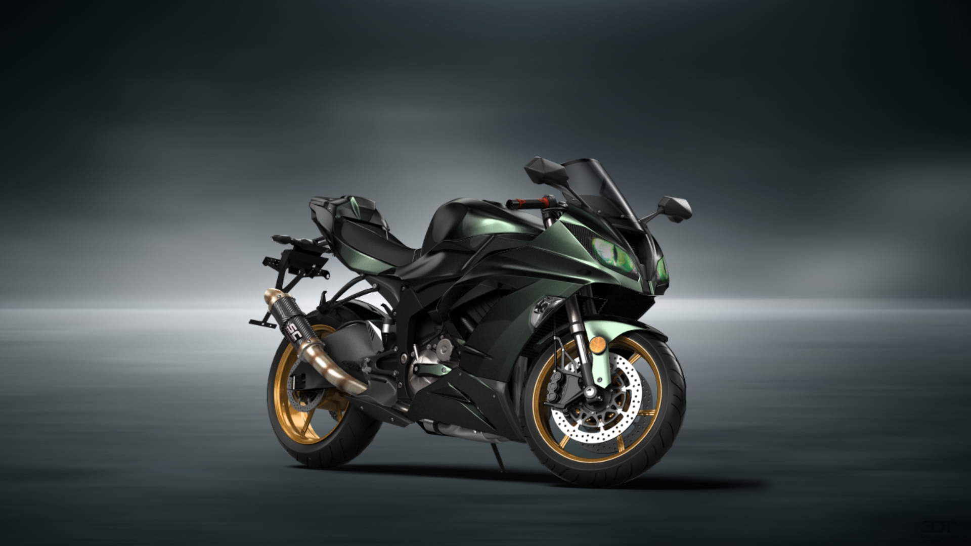 Kawasaki Ninja ZX 6R Sport Bike 2015 Images