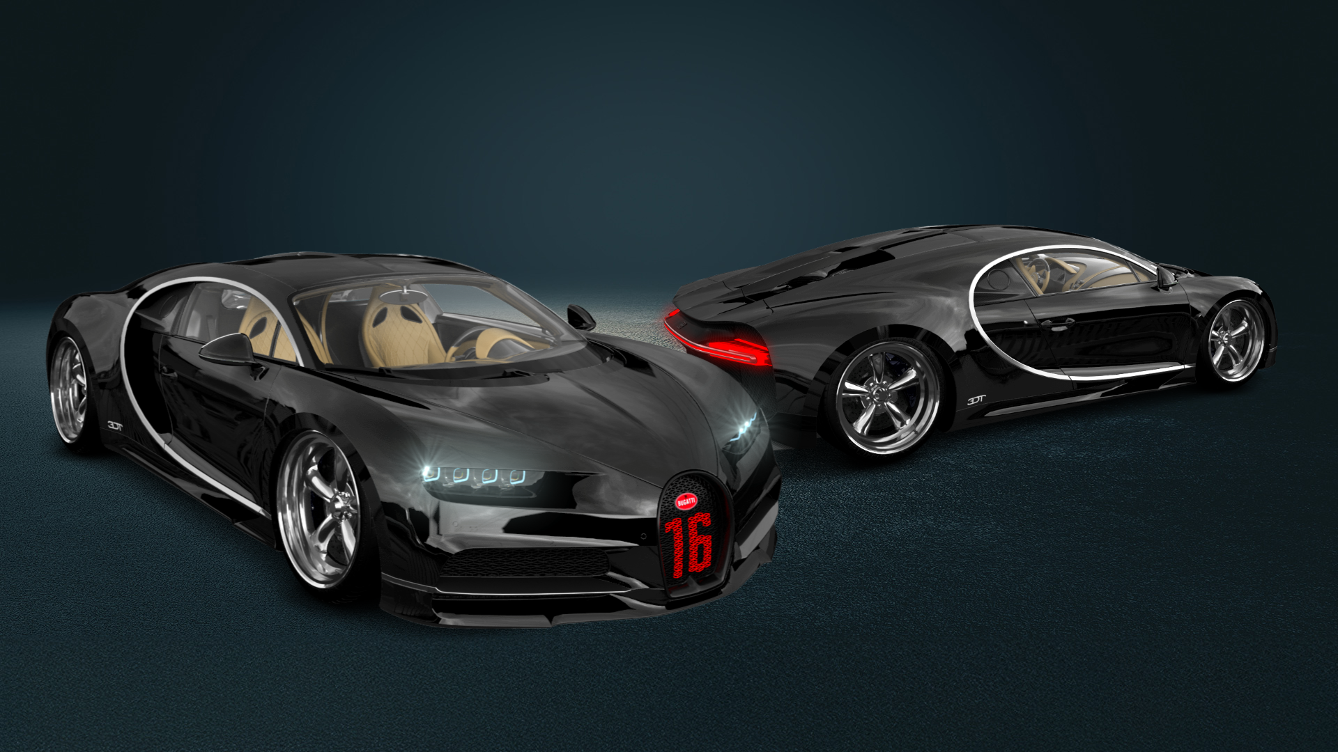 Bugatti Chiron 2 Door Coupe 2016 tuning