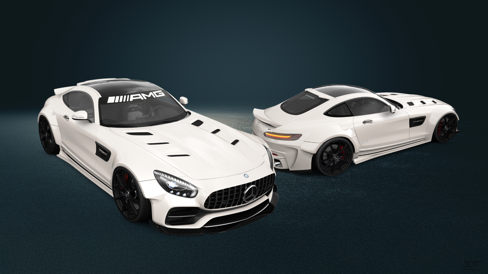 Mercedes AMG GT 2 door fastback coupe 2016 tuning