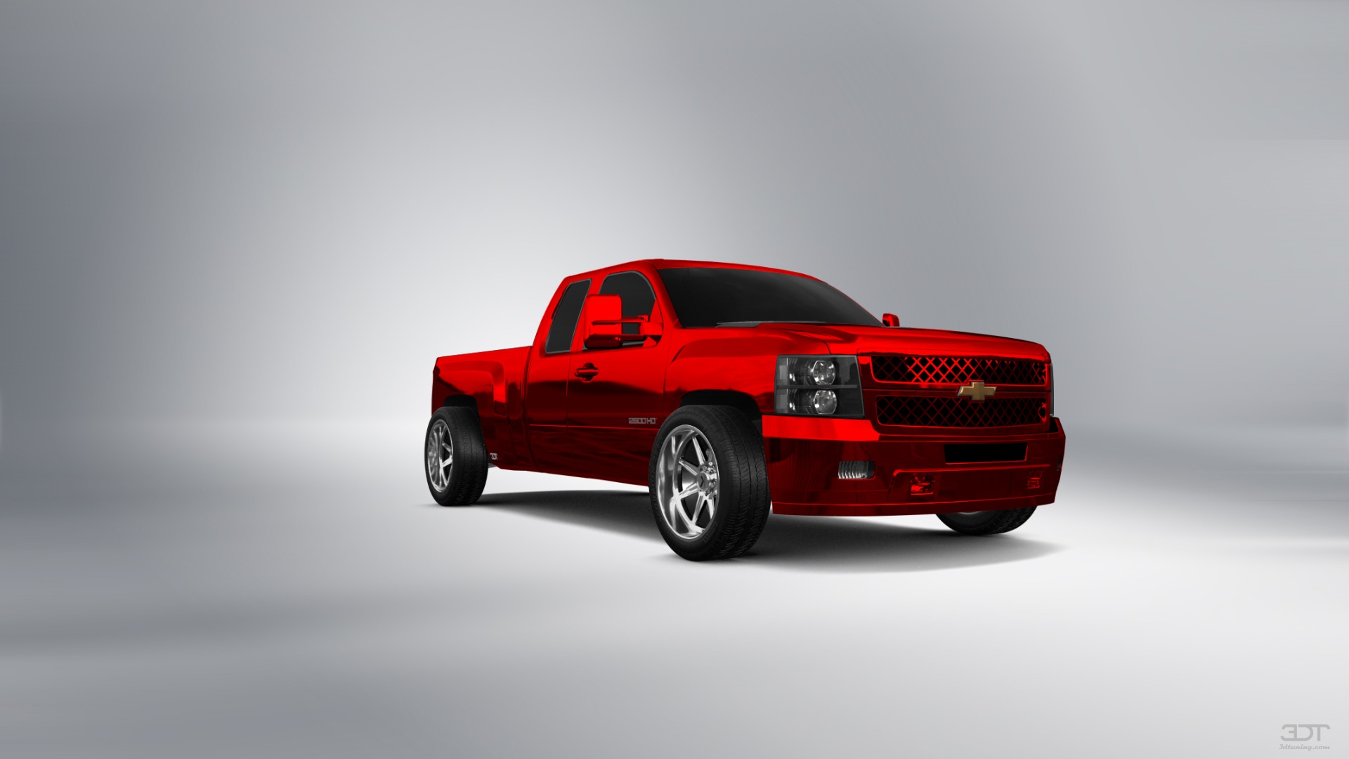 Chevrolet Silverado 2500 HD Extended Cab Pickup Truck 2007