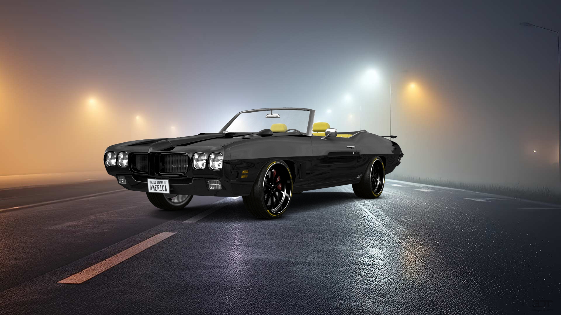 Pontiac GTO 2 Door Convertible 1971 Images