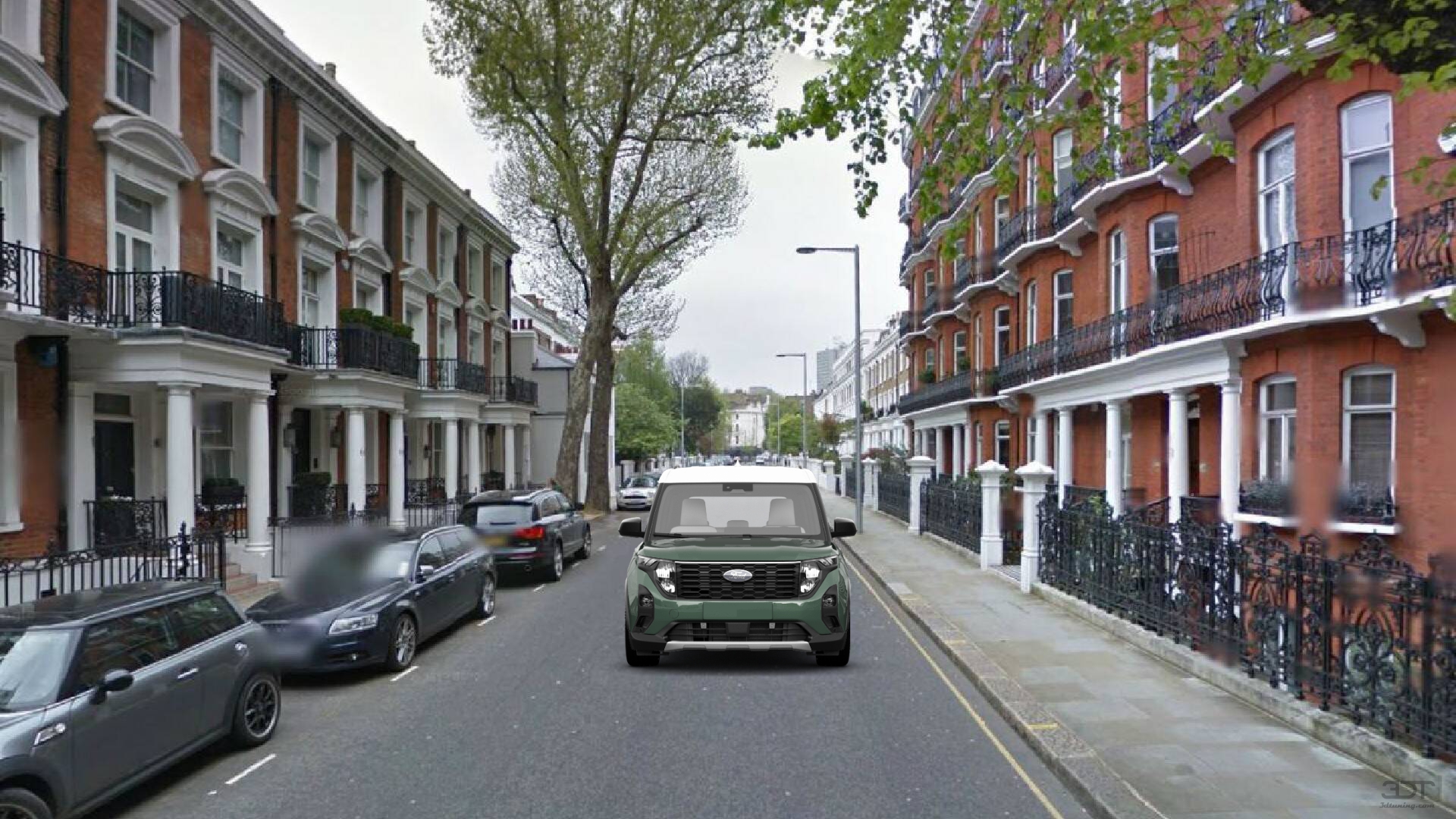 Ford Tourneo Courier 5 door MPV 2024 Images