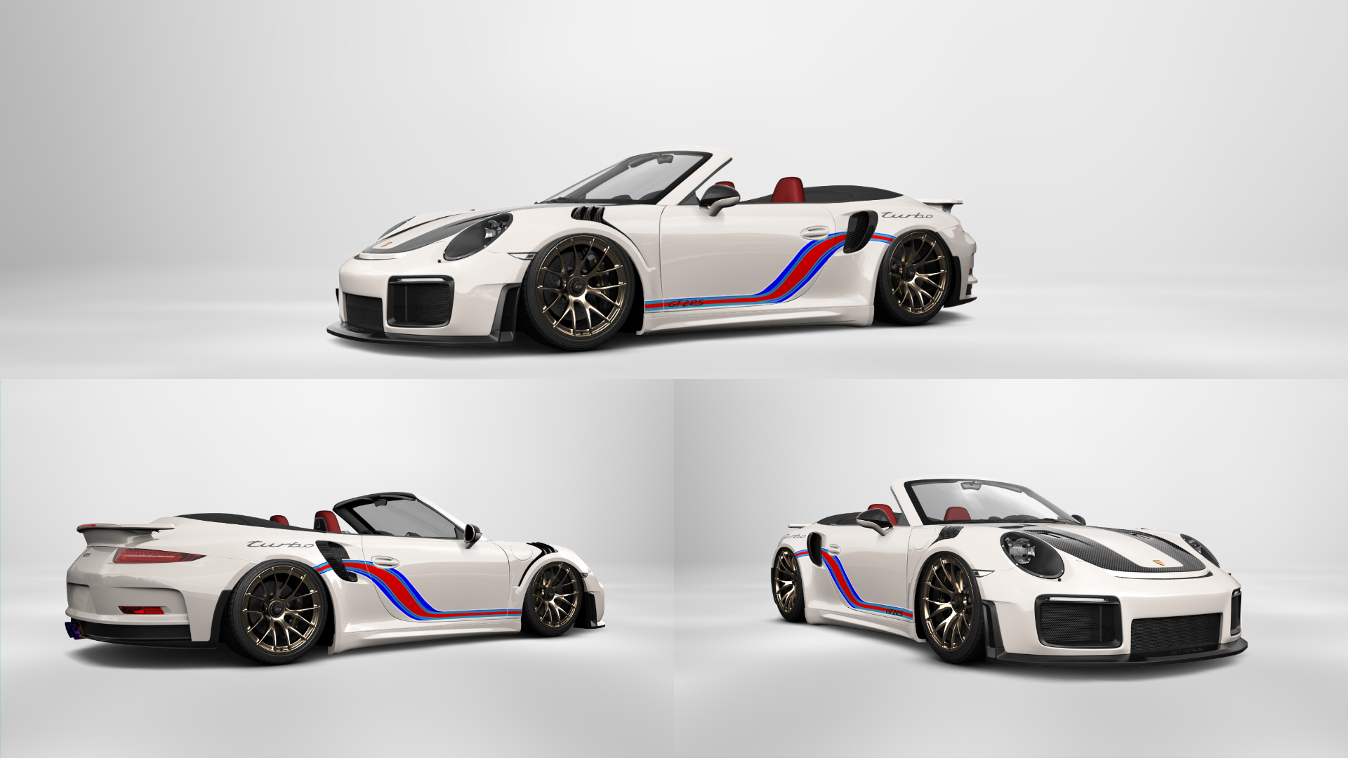 Porsche 911 Turbo S 2 Door Convertible 2014 tuning