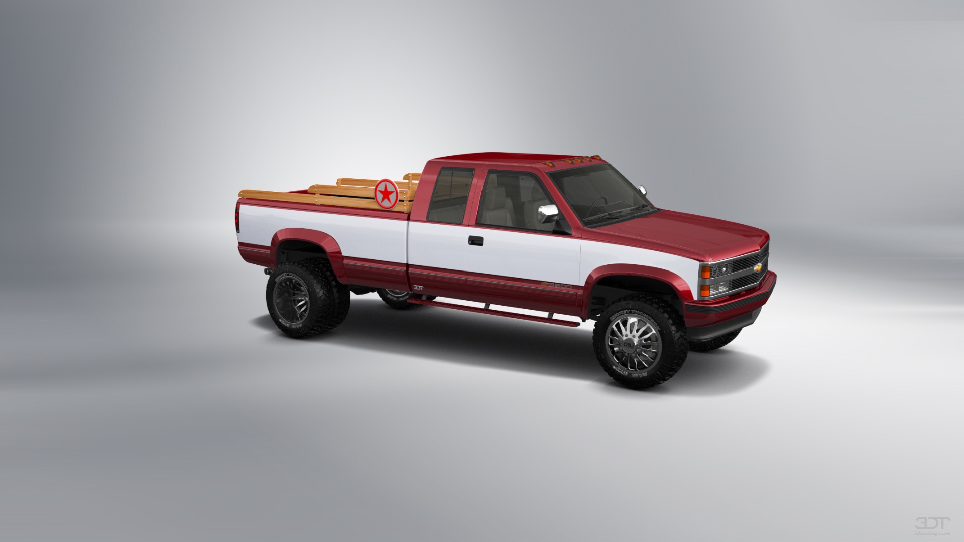 Chevrolet K3500 Extended Cab Pickup Truck 1988 tuning