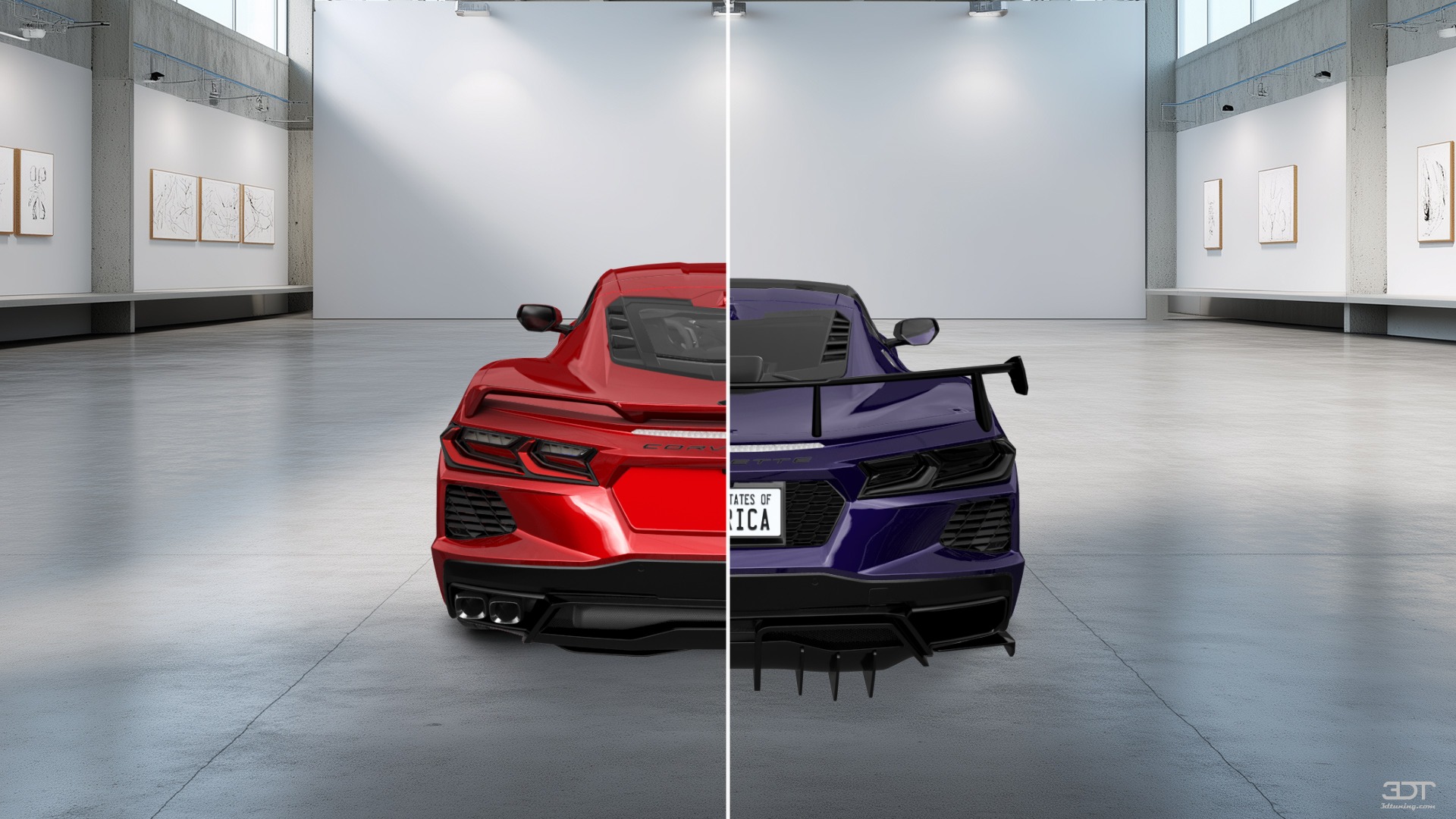 Chevrolet Corvette 2 door targa top 2020 tuning