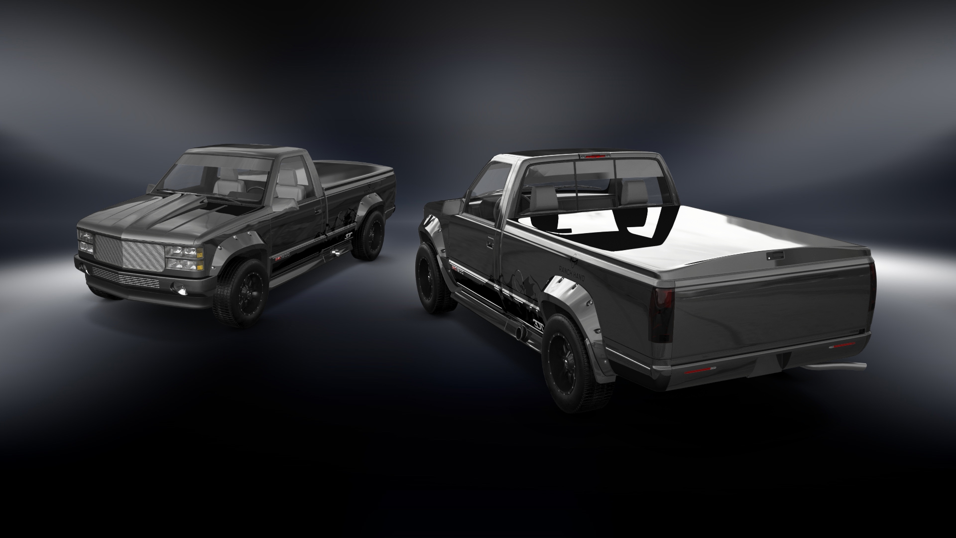 GMC Sierra 1500 2 Door pickup truck 1988 tuning