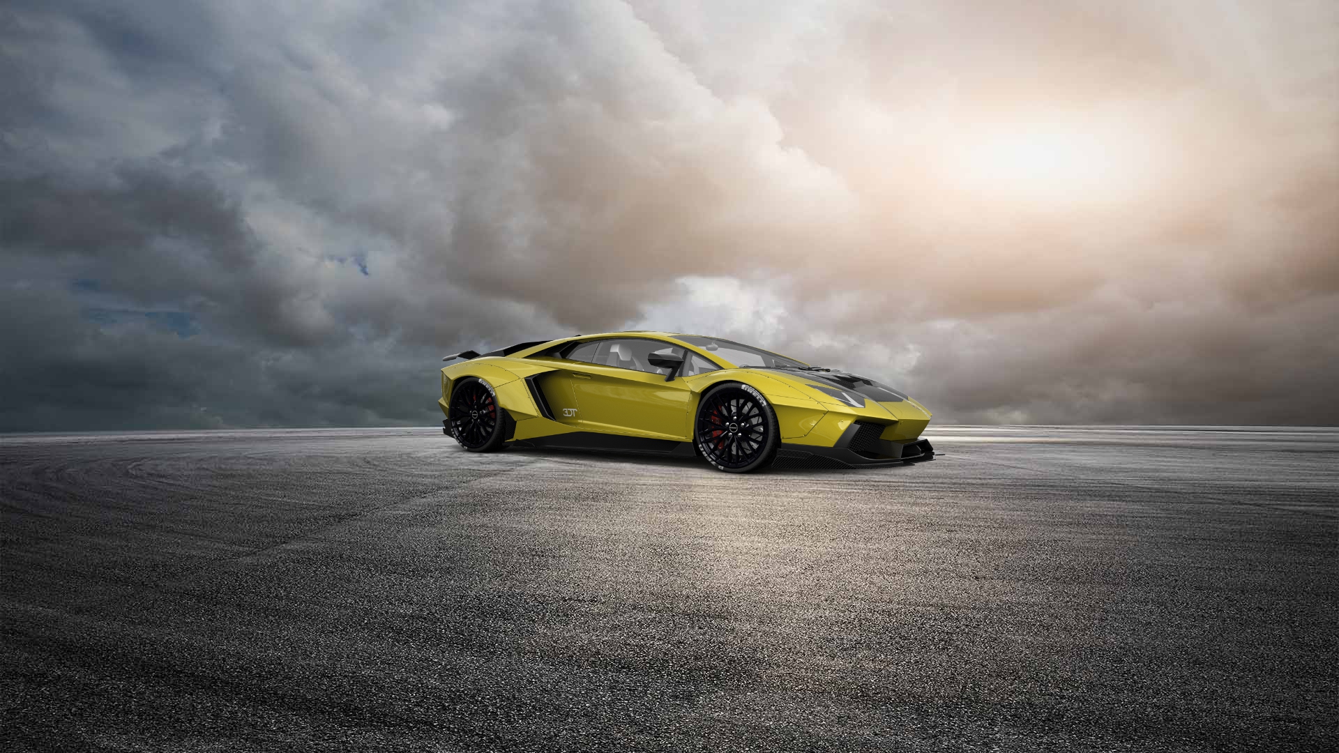 Lamborghini Aventador 2 Door Coupe 2012 tuning
