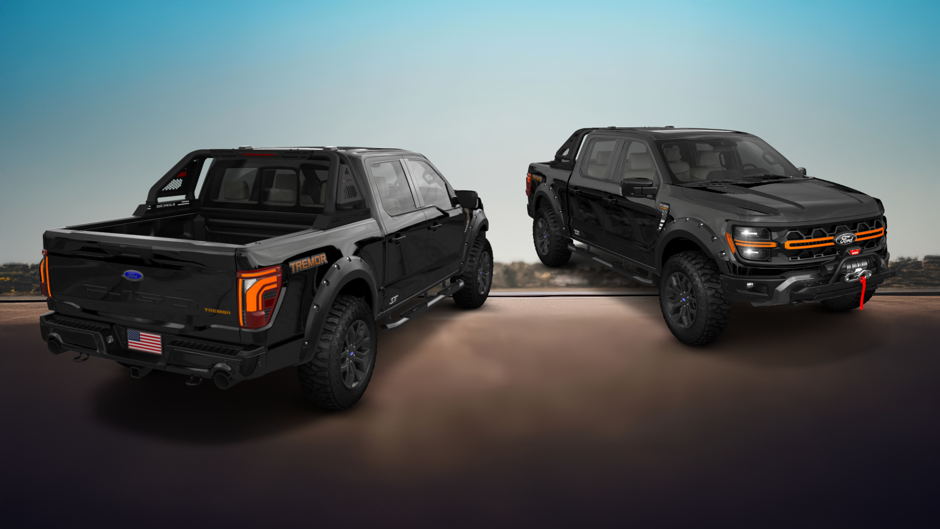 Ford F-150 SuperCrew 4 Door pickup truck 2024 tuning