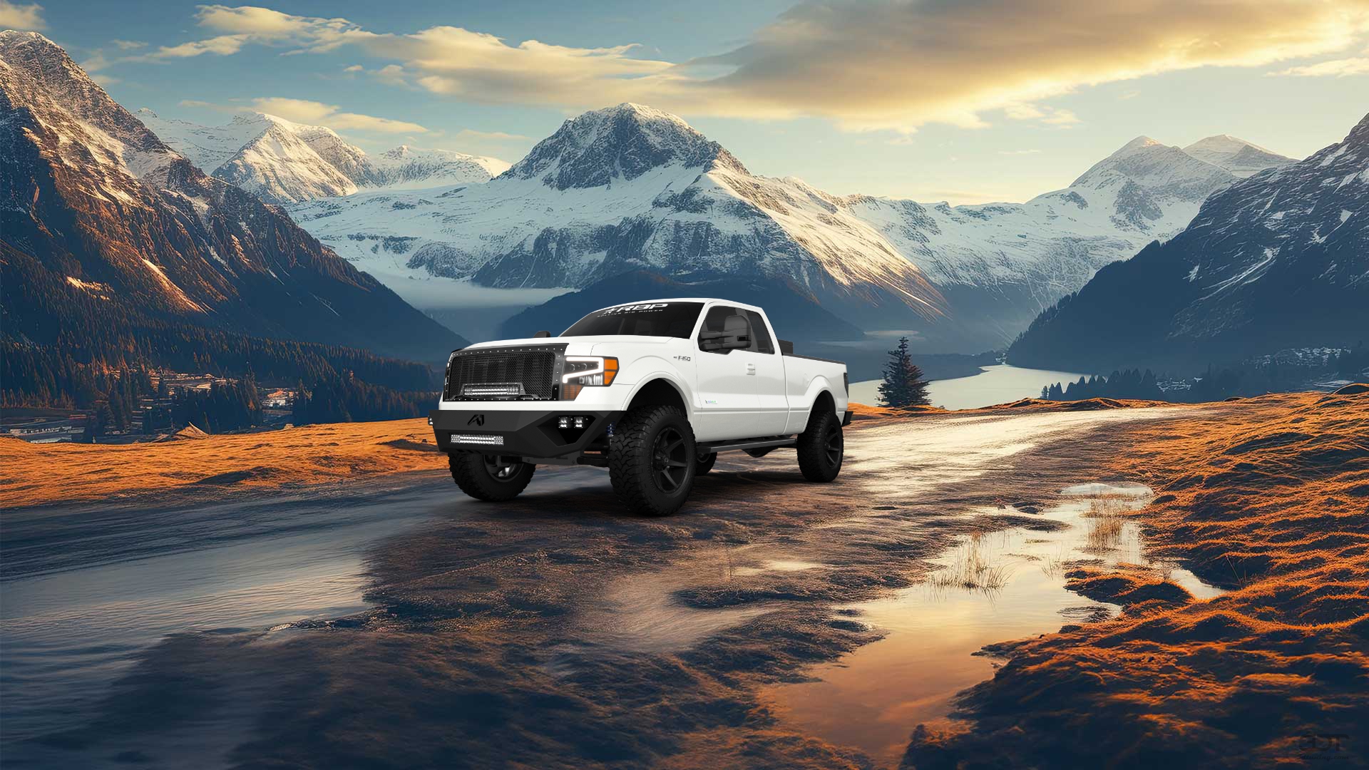 Ford F-150 SuperCab 4 Door pickup truck 2009 tuning