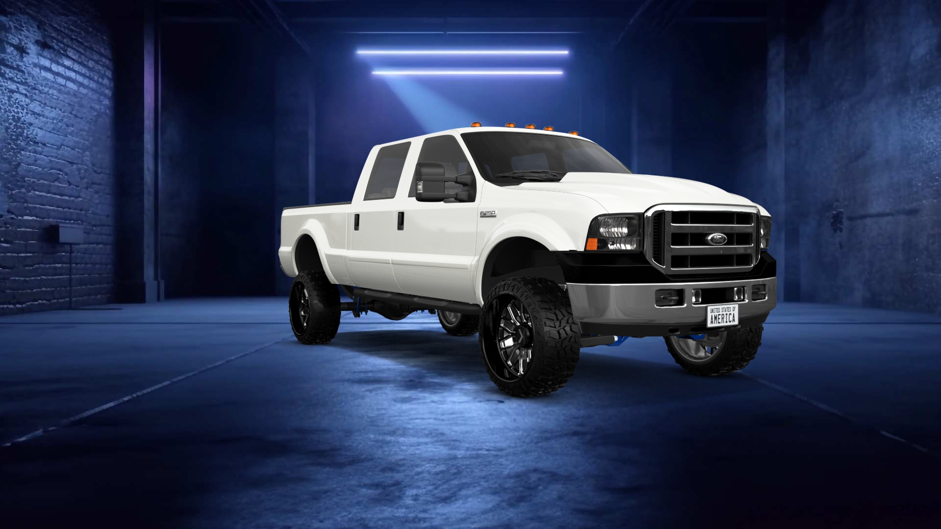 Ford F-250 Crew Cab 4 Door pickup truck 1999