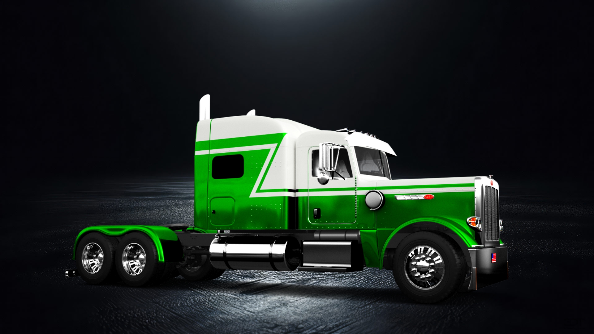 Peterbilt 389 Sleeper Cab Truck 2016
