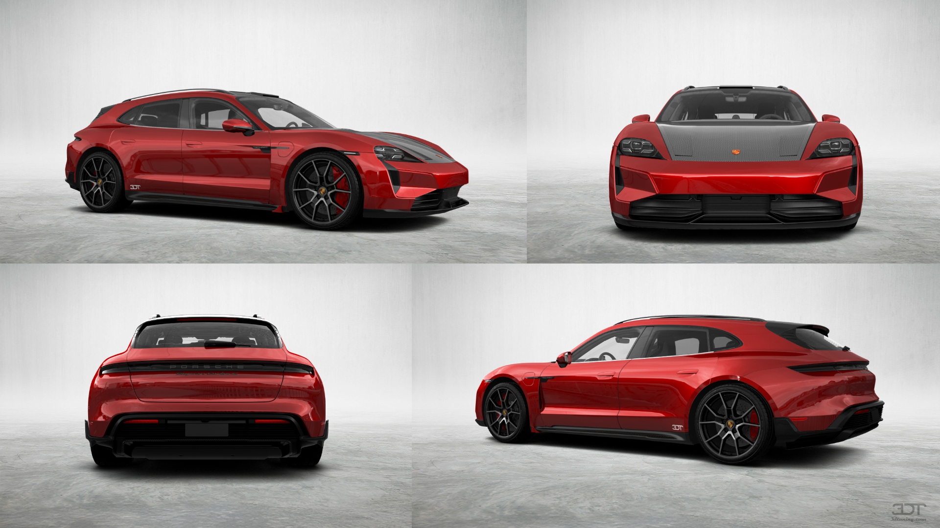 Porsche Taycan Sport Turismo Shooting Brake 2019 tuning