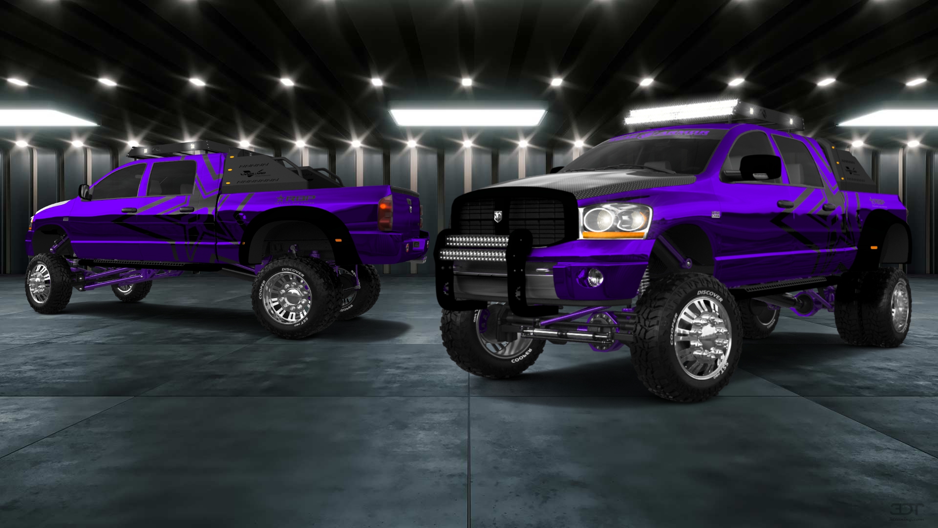 Dodge Ram 3500 Dually 4 Door pickup truck 2007 tuning