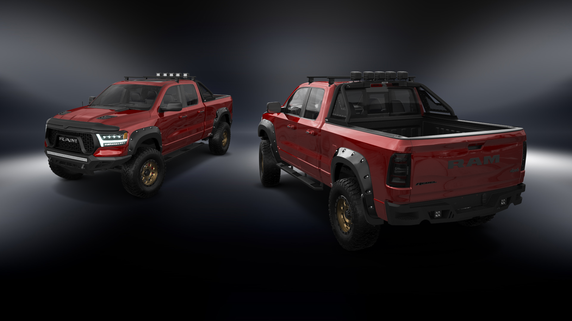 Dodge Ram 1500 Quad Cab 6.4' box 4 Door Truck 2019 tuning
