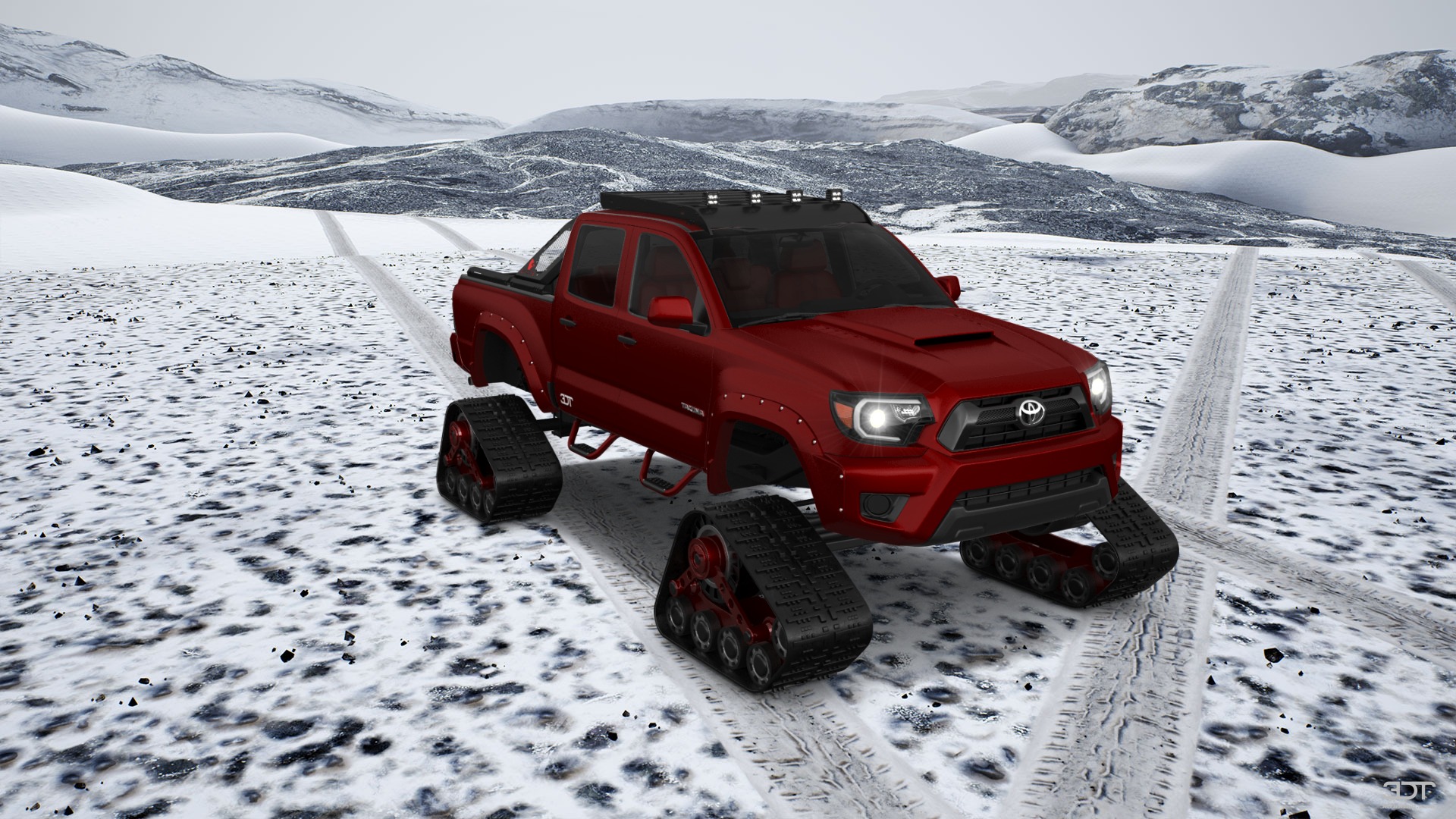 Toyota Tacoma Crew Cab 5.1 ft box 4 Door pickup truck 2012