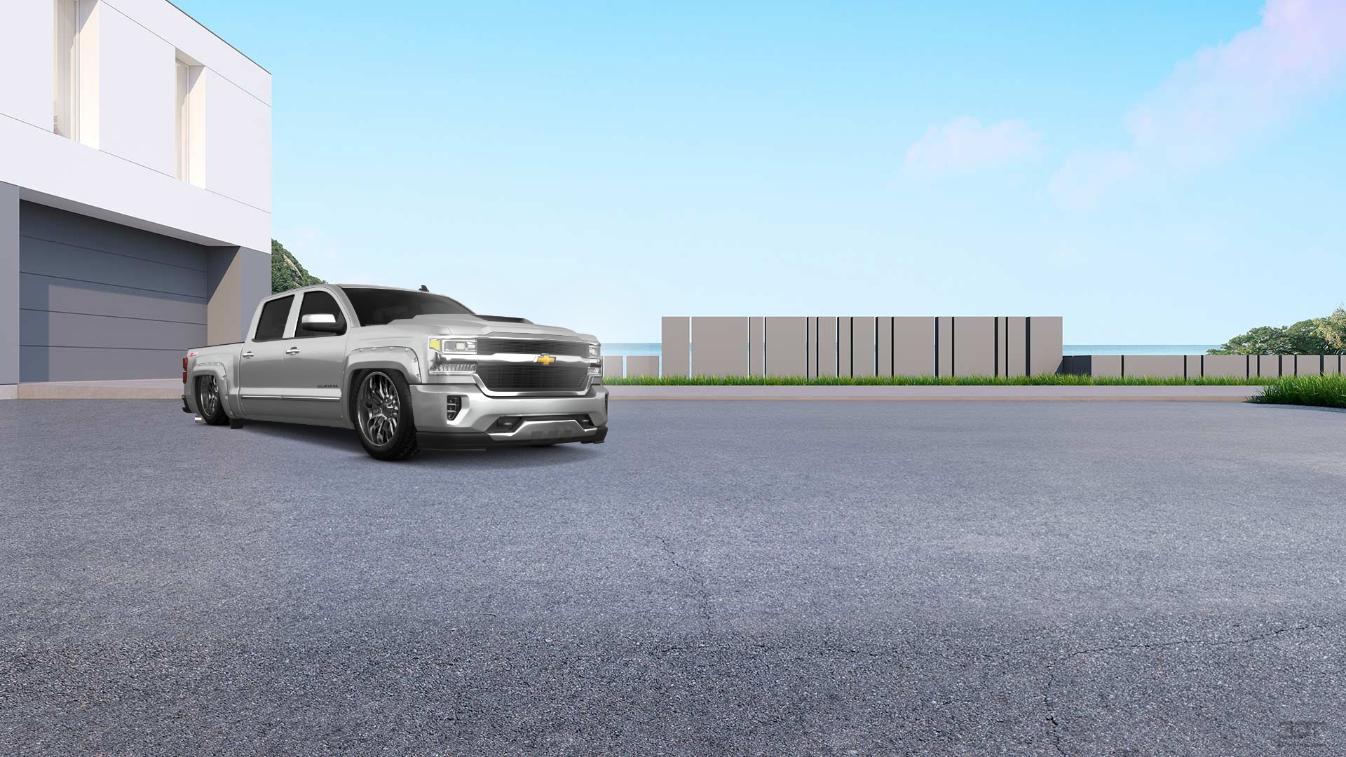 Chevrolet Silverado 1500 4 Door pickup truck 2016 tuning