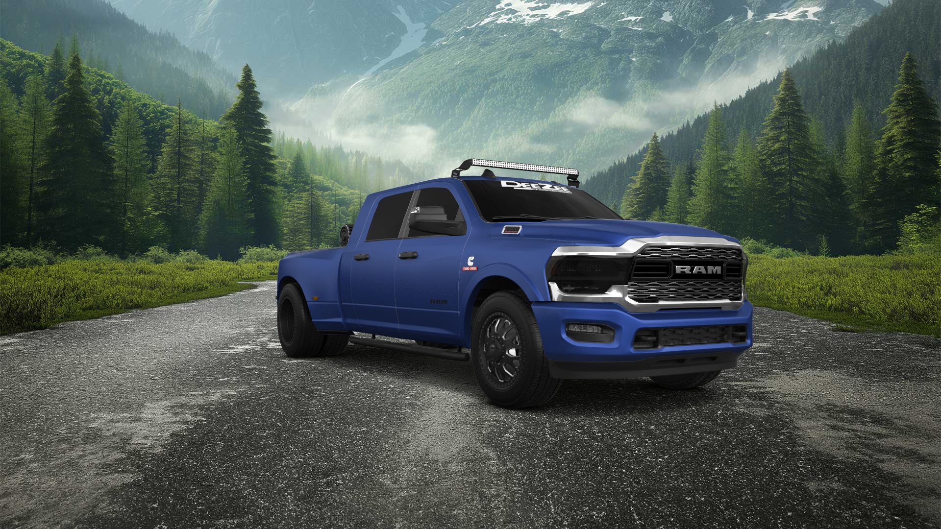 Dodge Ram 3500 4 Door pickup truck 2020 tuning
