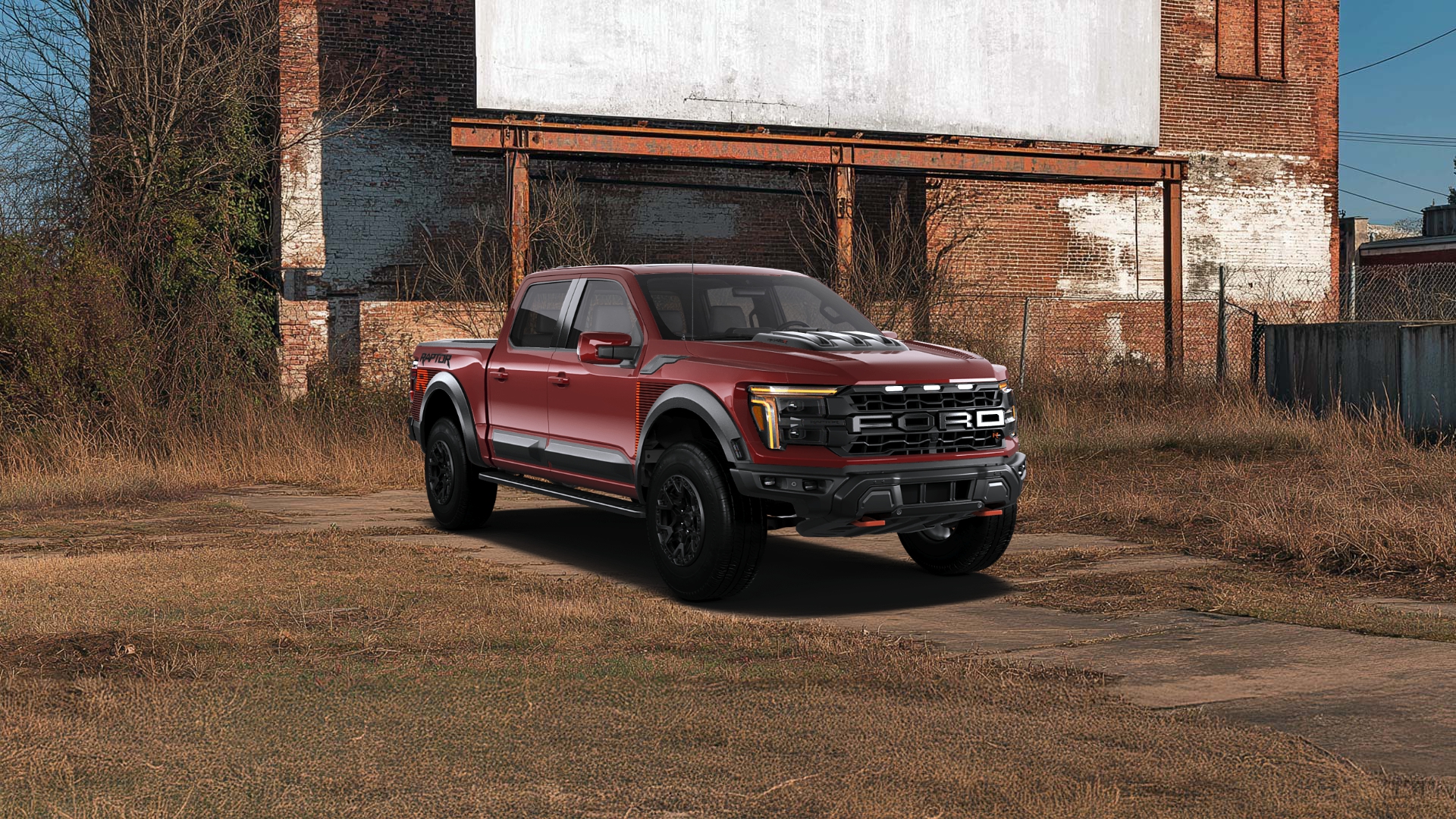 Ford F-150 Raptor 4 Door pickup truck 2024 tuning