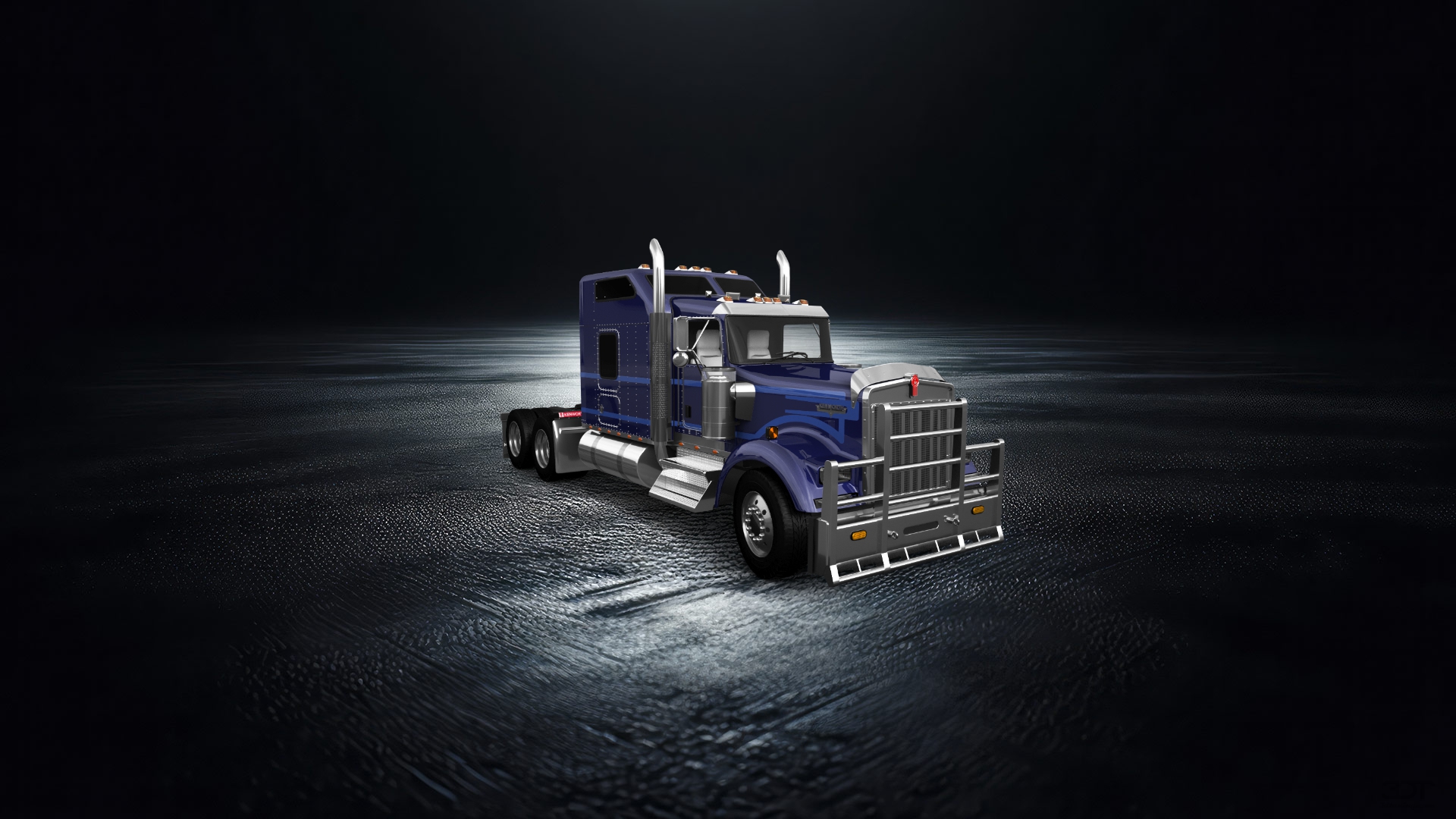 Kenworth W900 Sleeper Cab Truck 2015 tuning