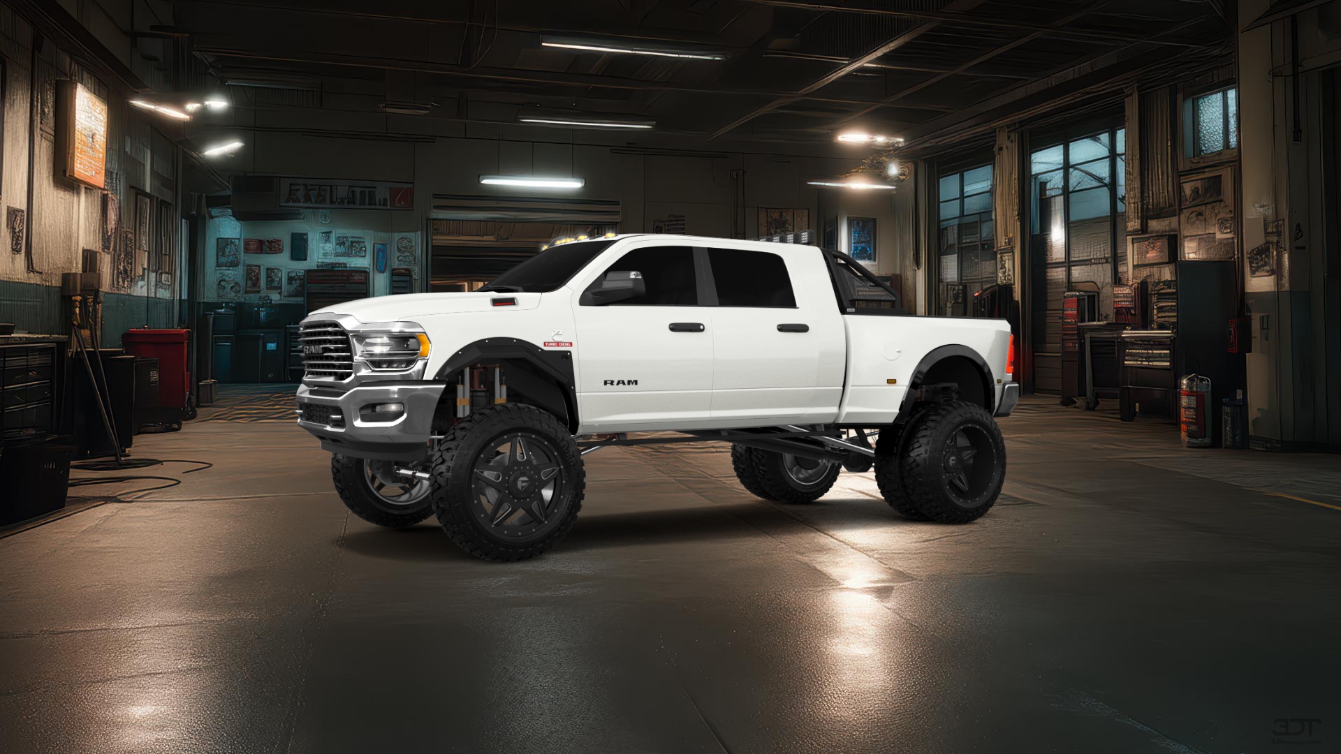 Dodge Ram 3500 4 Door pickup truck 2020 tuning