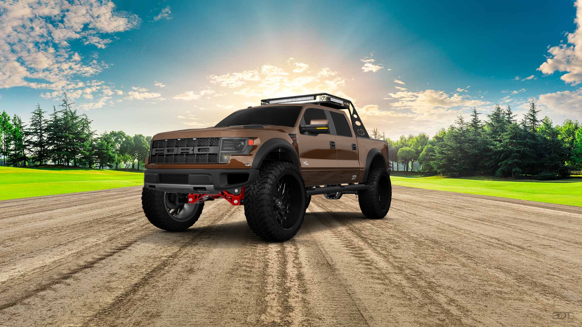 Ford F-150 SVT Raptor 4 Door pickup truck 2013 tuning