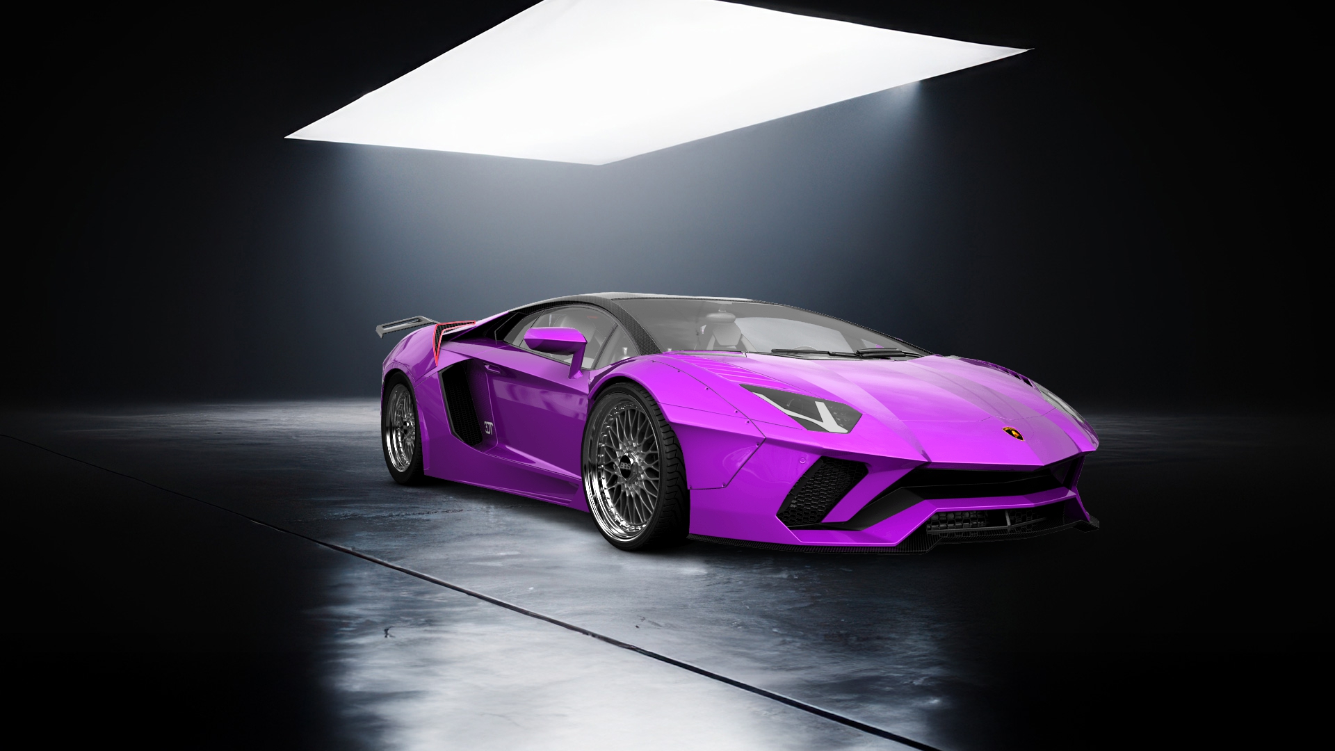 Lamborghini Aventador 2 Door Coupe 2012 tuning
