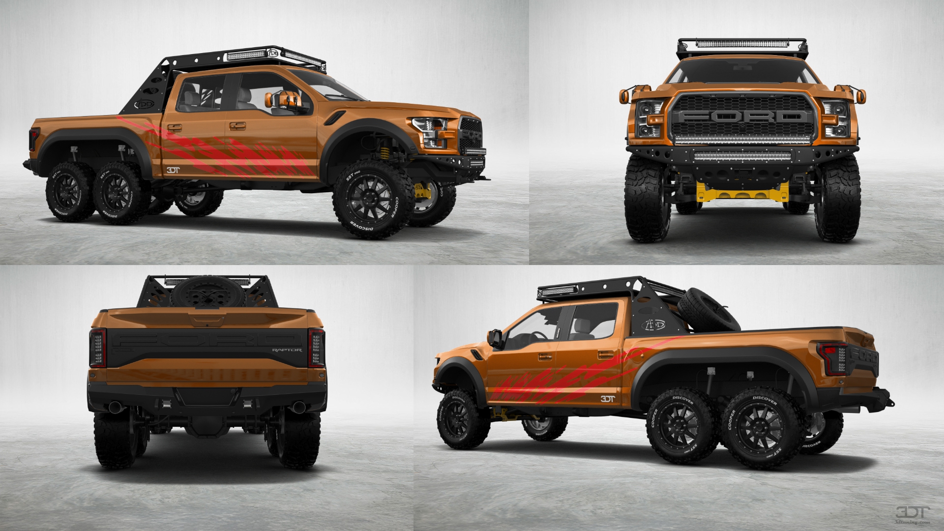 Ford Hennessey VelociRaptor 6x6 Truck 2017