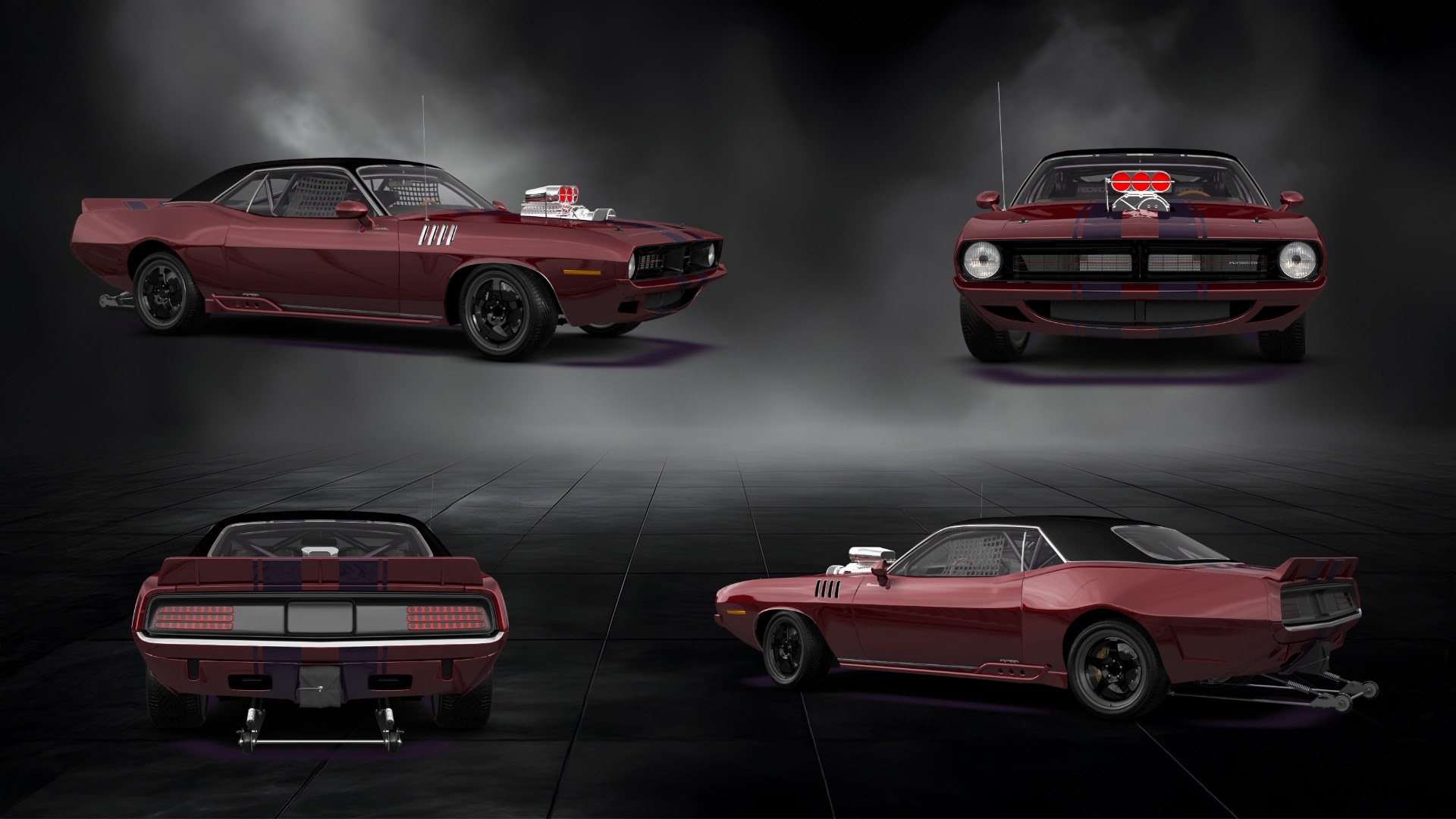 Plymouth Barracuda 2 Door Hardtop 1970 tuning