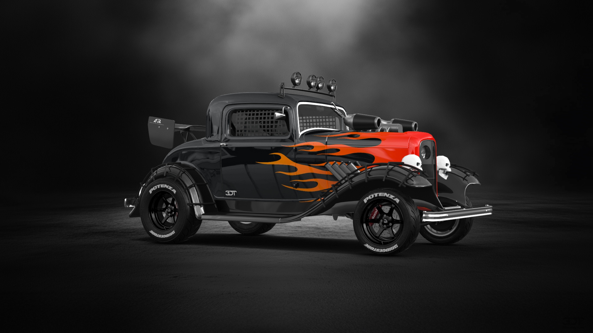 Ford Model B Deluxe 2 Door Coupe 1932 tuning