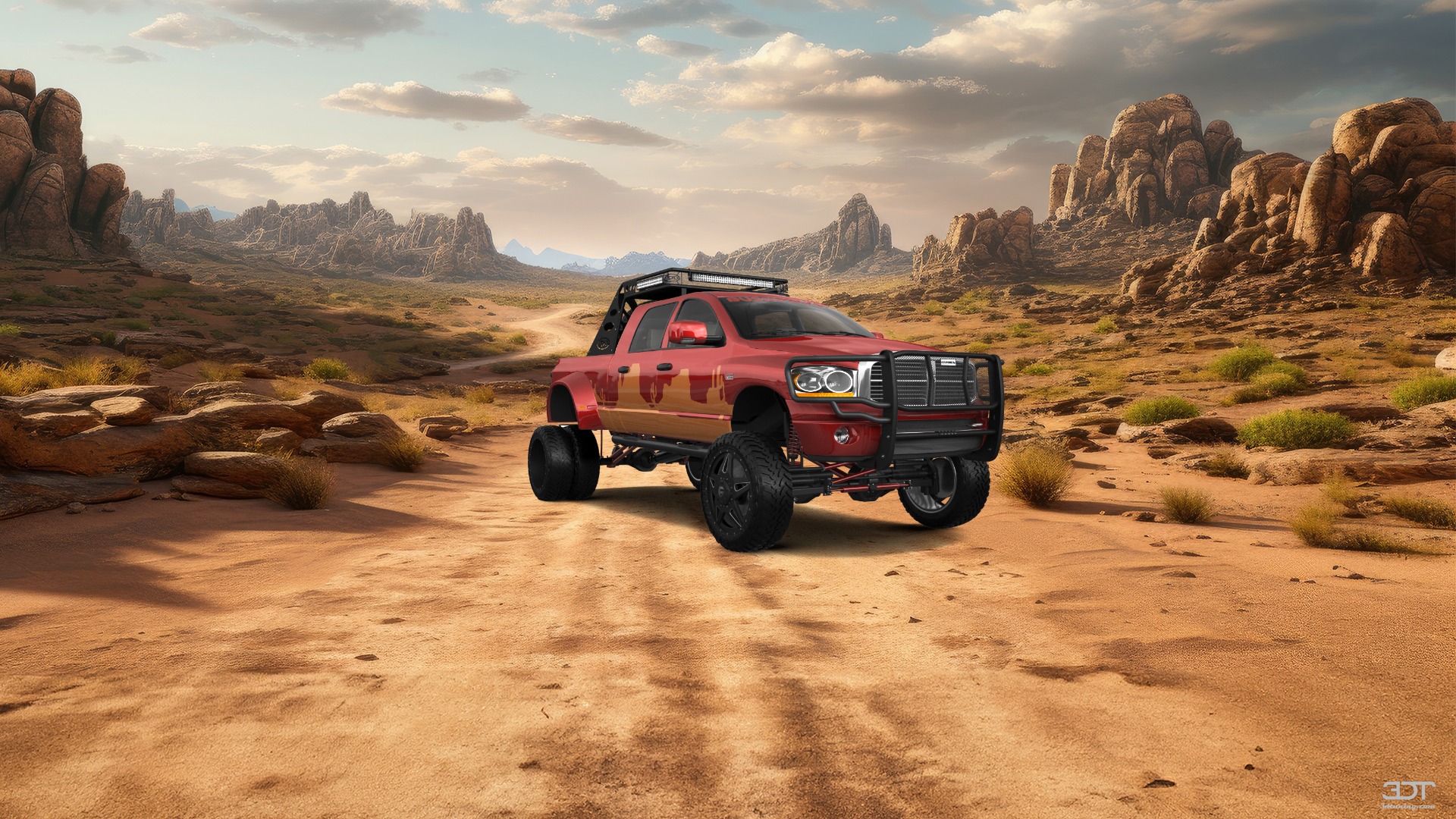 Dodge Ram 3500 Dually 4 Door pickup truck 2007 tuning