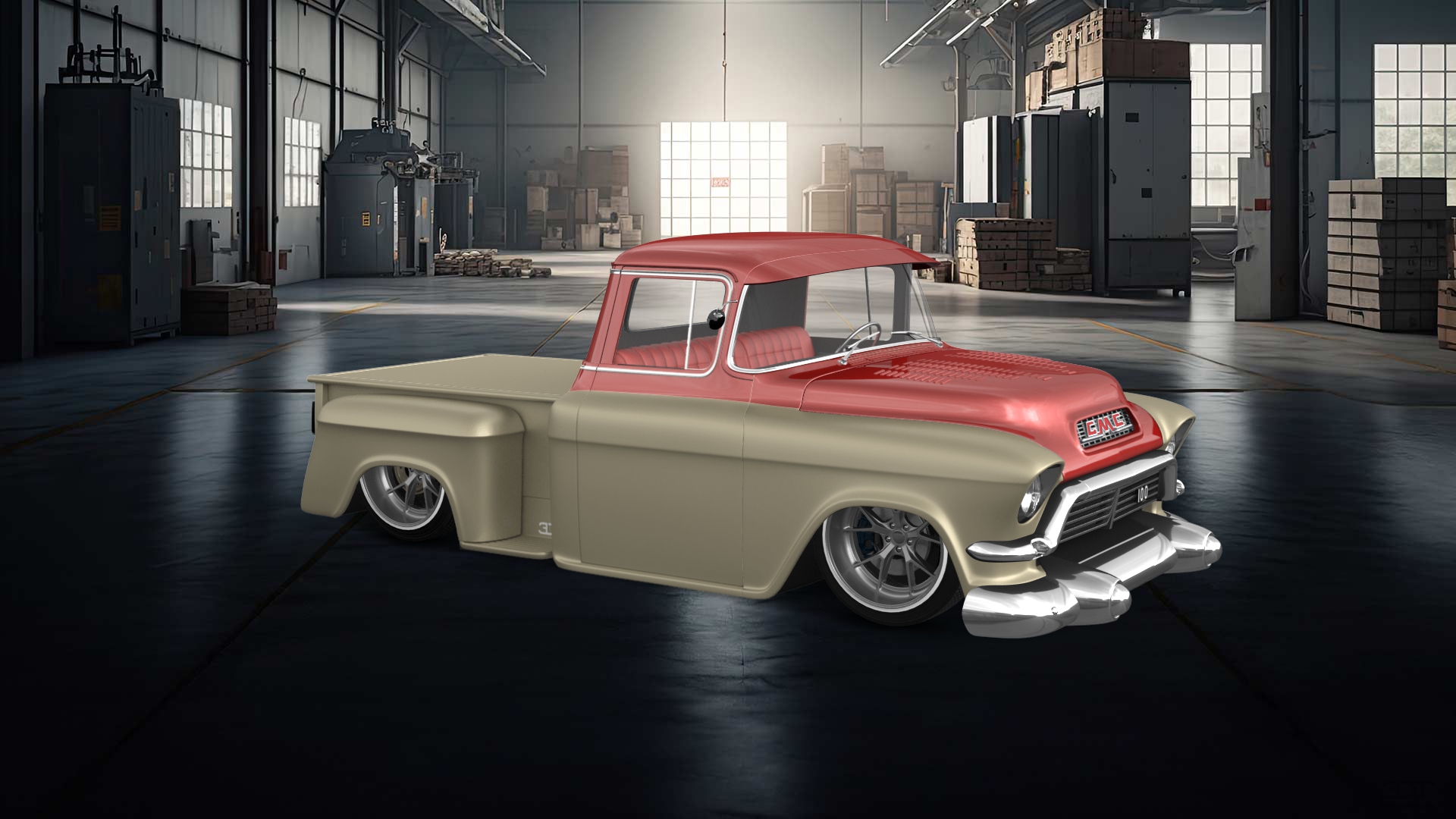 GMC 100 Stepside 2 Door pickup truck 1957