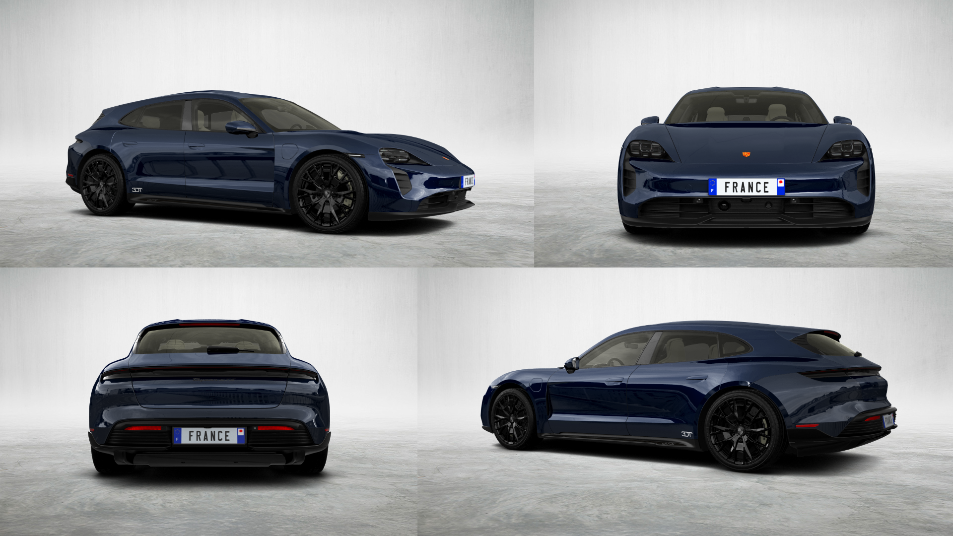 Porsche Taycan Sport Turismo Shooting Brake 2019 tuning