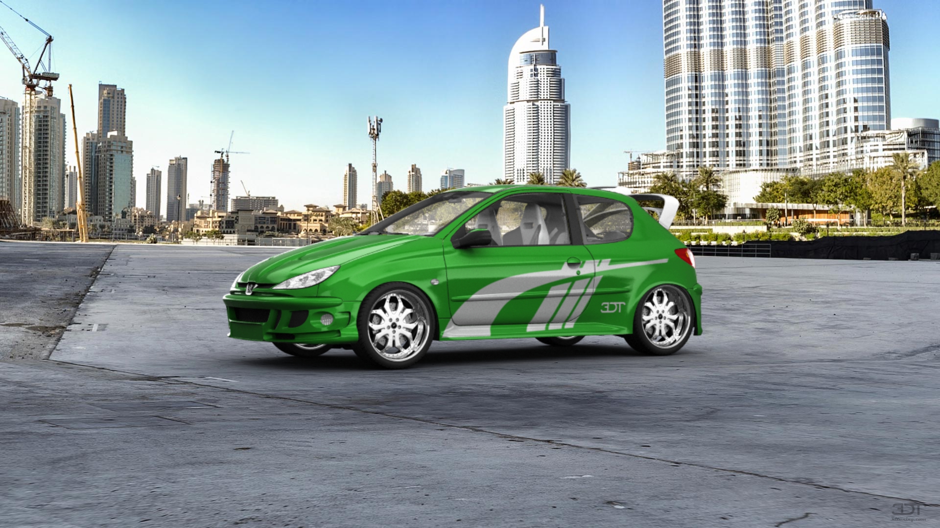 Peugeot 206 3 Door Hatchback 1998 tuning