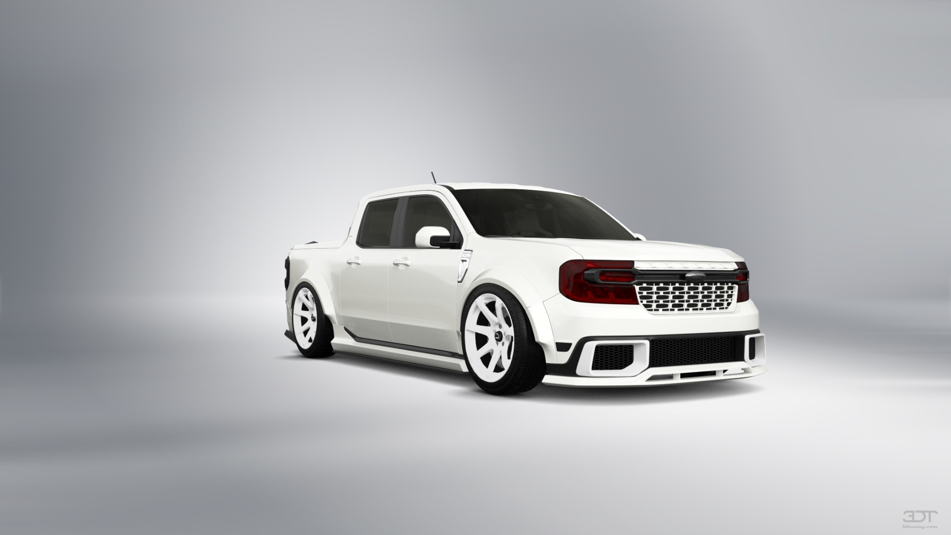 Ford Maverick 4 Door pickup truck 2022 tuning