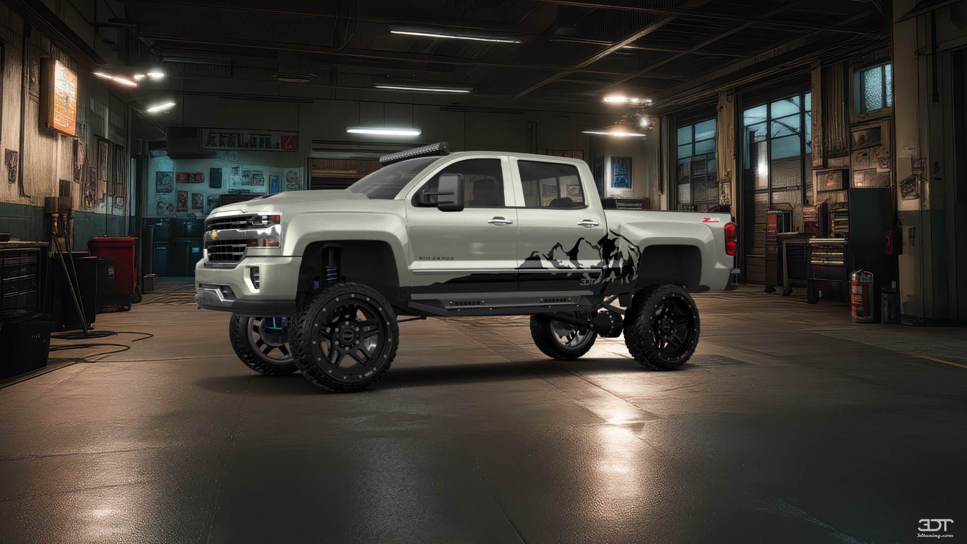 Chevrolet Silverado 1500 4 Door pickup truck 2016 tuning