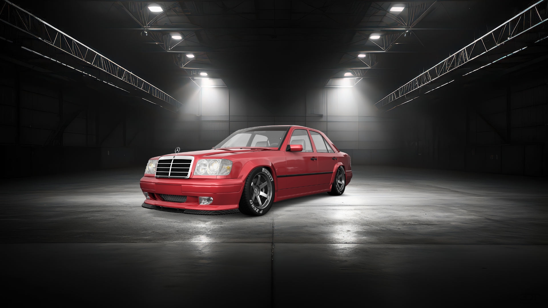 Mercedes E-Class Sedan 1984 tuning