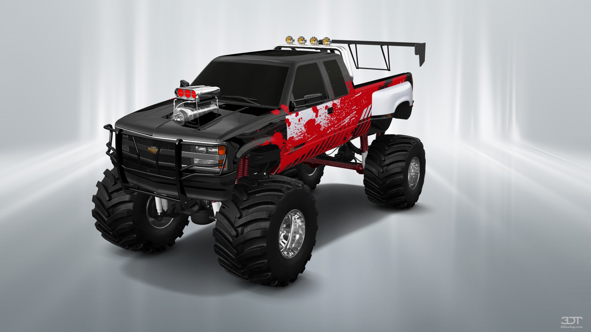 Chevrolet K3500 Extended Cab Pickup Truck 1988