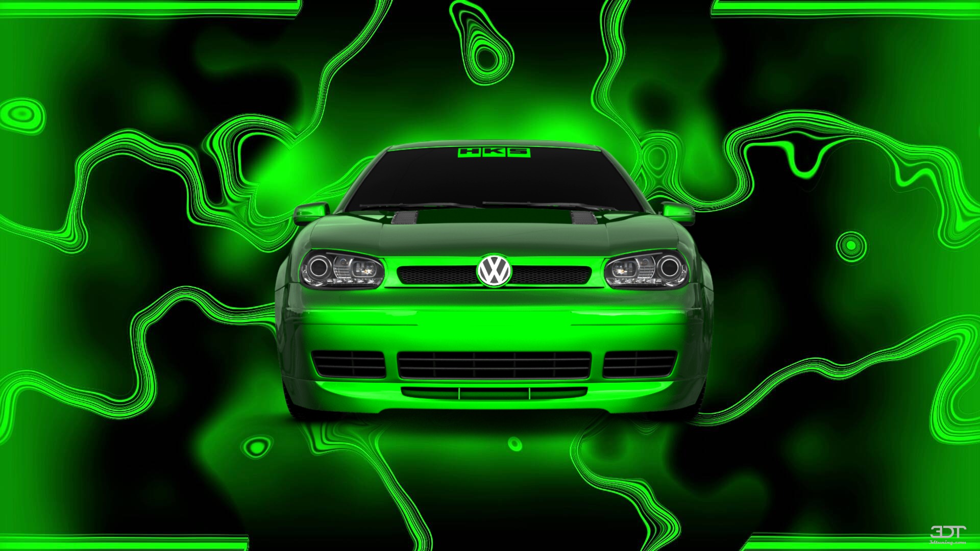 Volkswagen Golf 4 (mk4) 3 Door Hatchback 1997 tuning