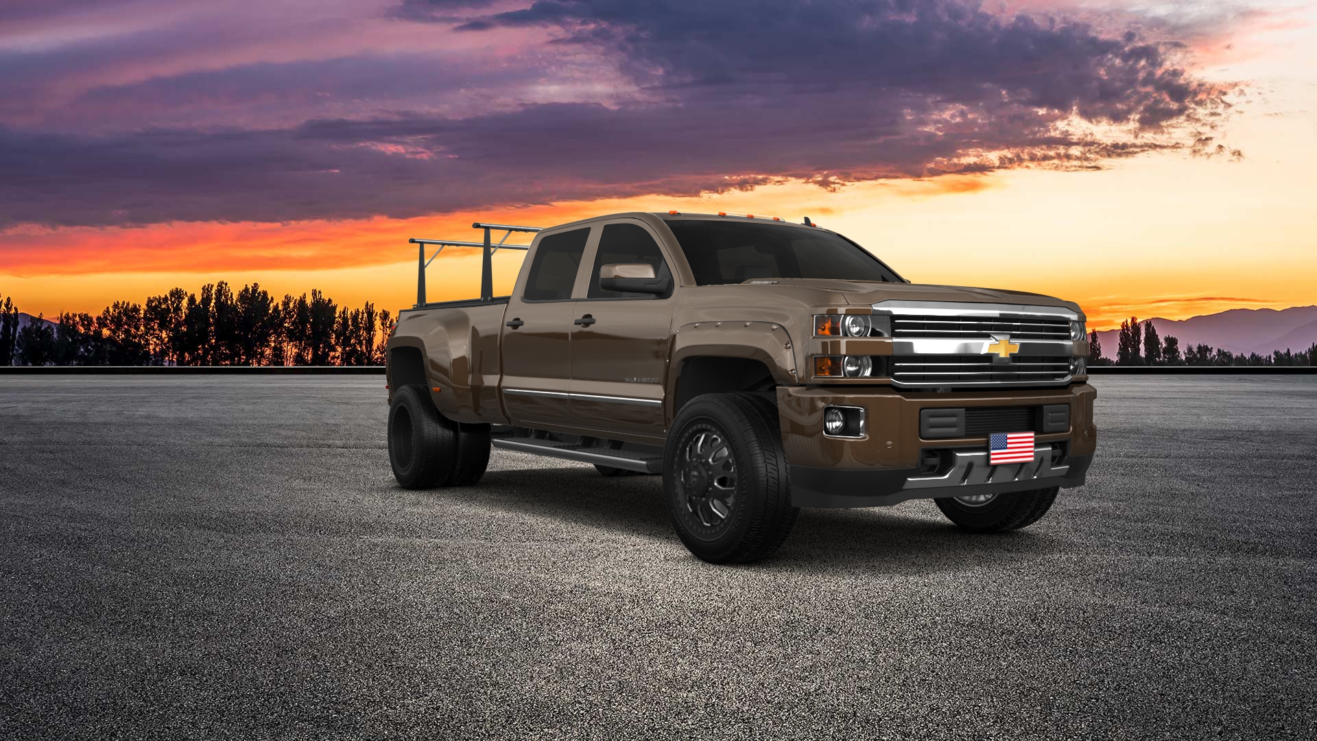 Chevrolet Silverado 3500 4 Door pickup truck 2015