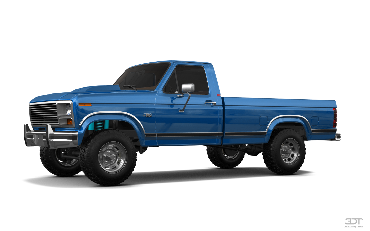 Tuning Ford F-150 2 Door pickup truck 1986