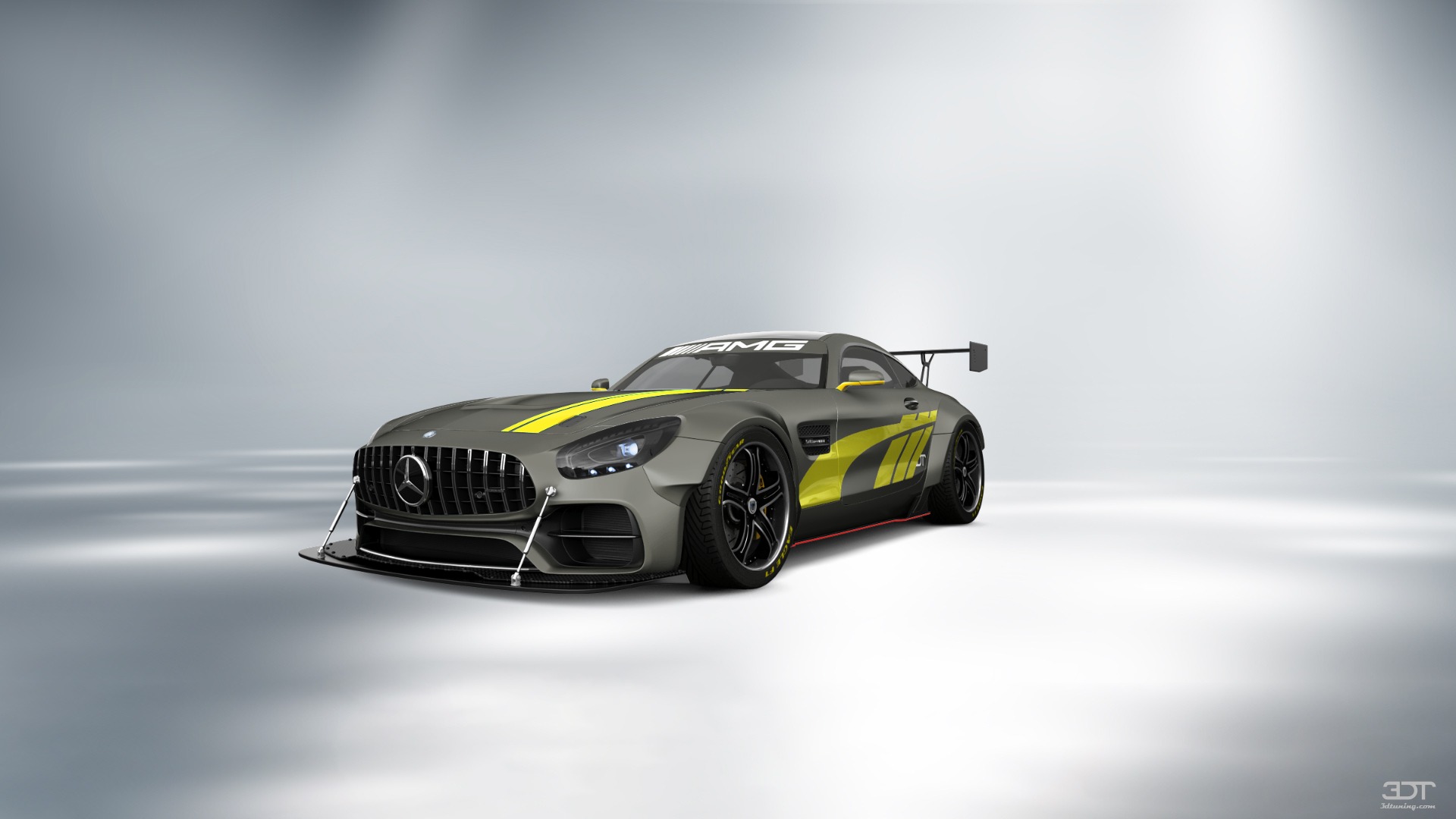 Mercedes AMG GT 2 door fastback coupe 2016 tuning