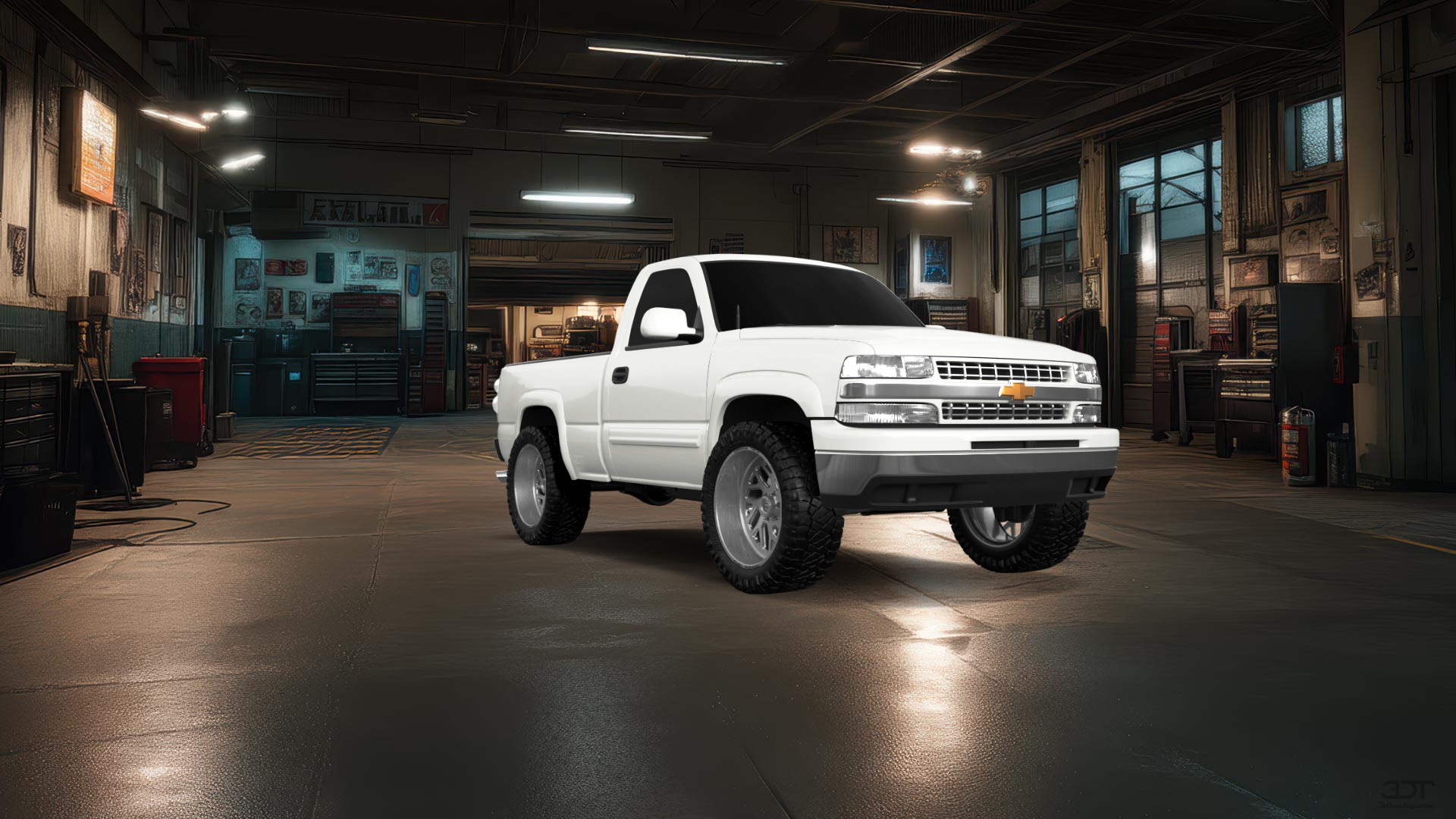 Chevrolet Silverado 1500 6.5 ft box 2 Door pickup truck 1999 tuning