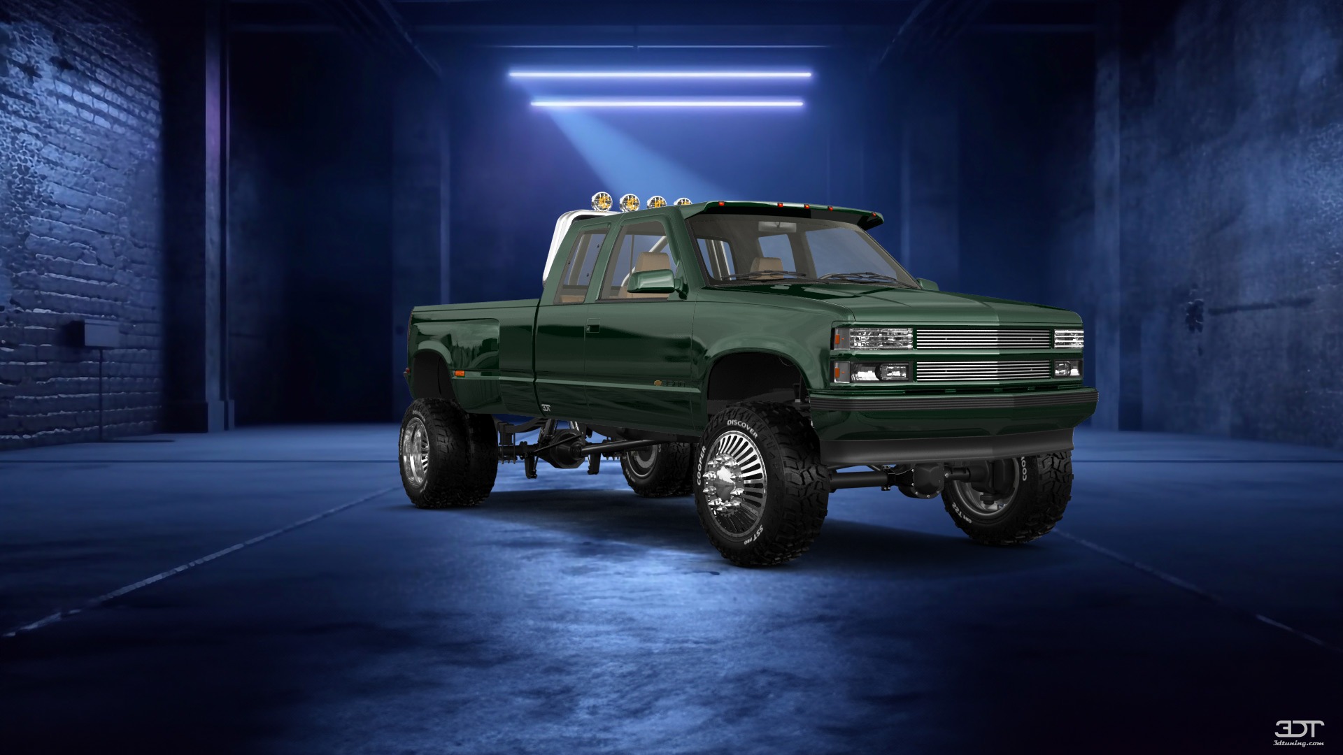 Chevrolet K3500 Extended Cab Pickup Truck 1988